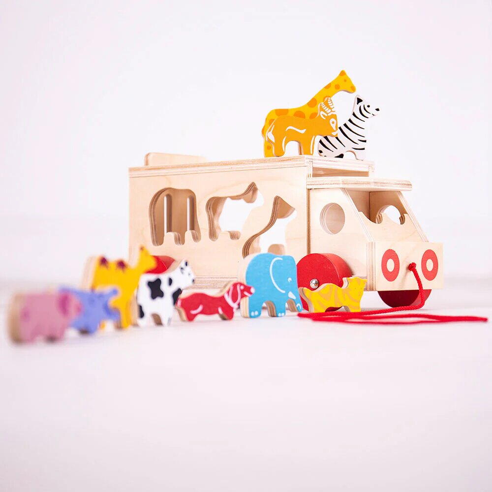 Joc de sortare - Camionul animalutelor PlayLearn Toys
