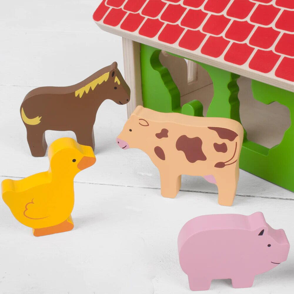 Joc de sortare - Ferma vesela PlayLearn Toys