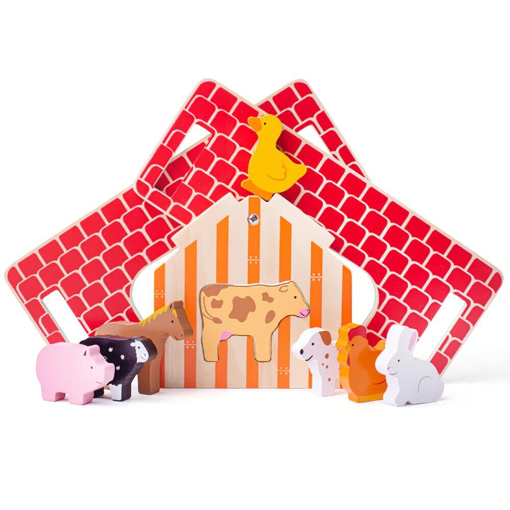 Joc de sortare - Ferma vesela PlayLearn Toys