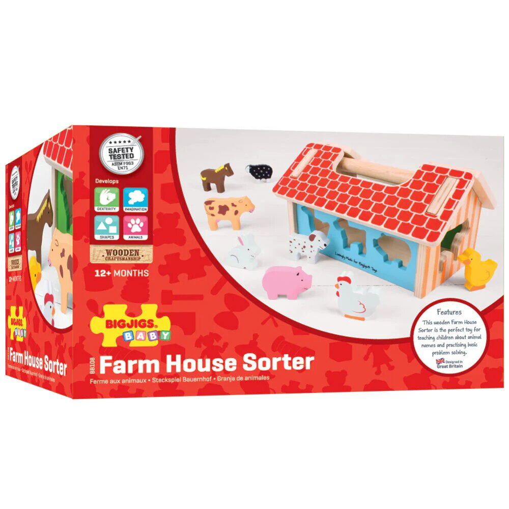Joc de sortare - Ferma vesela PlayLearn Toys