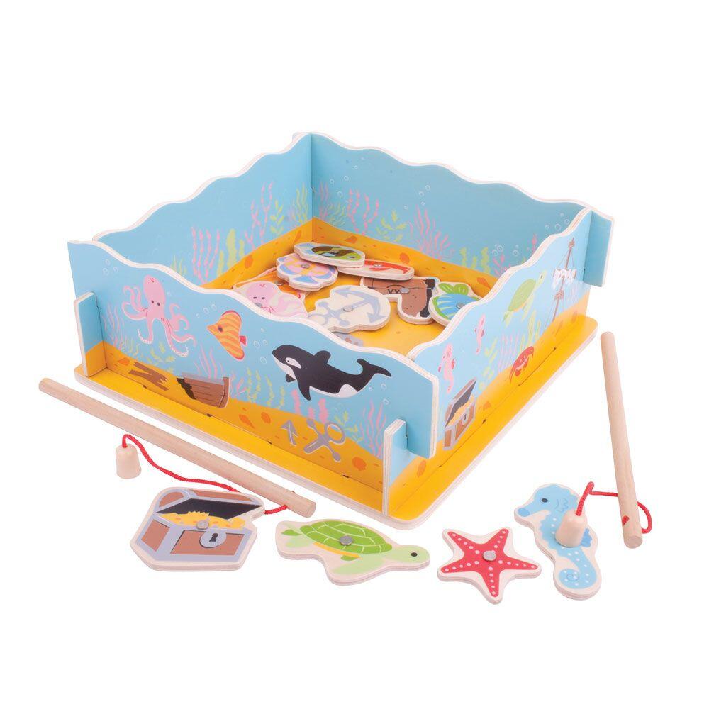 Joc magnetic - Hai sa pescuim PlayLearn Toys