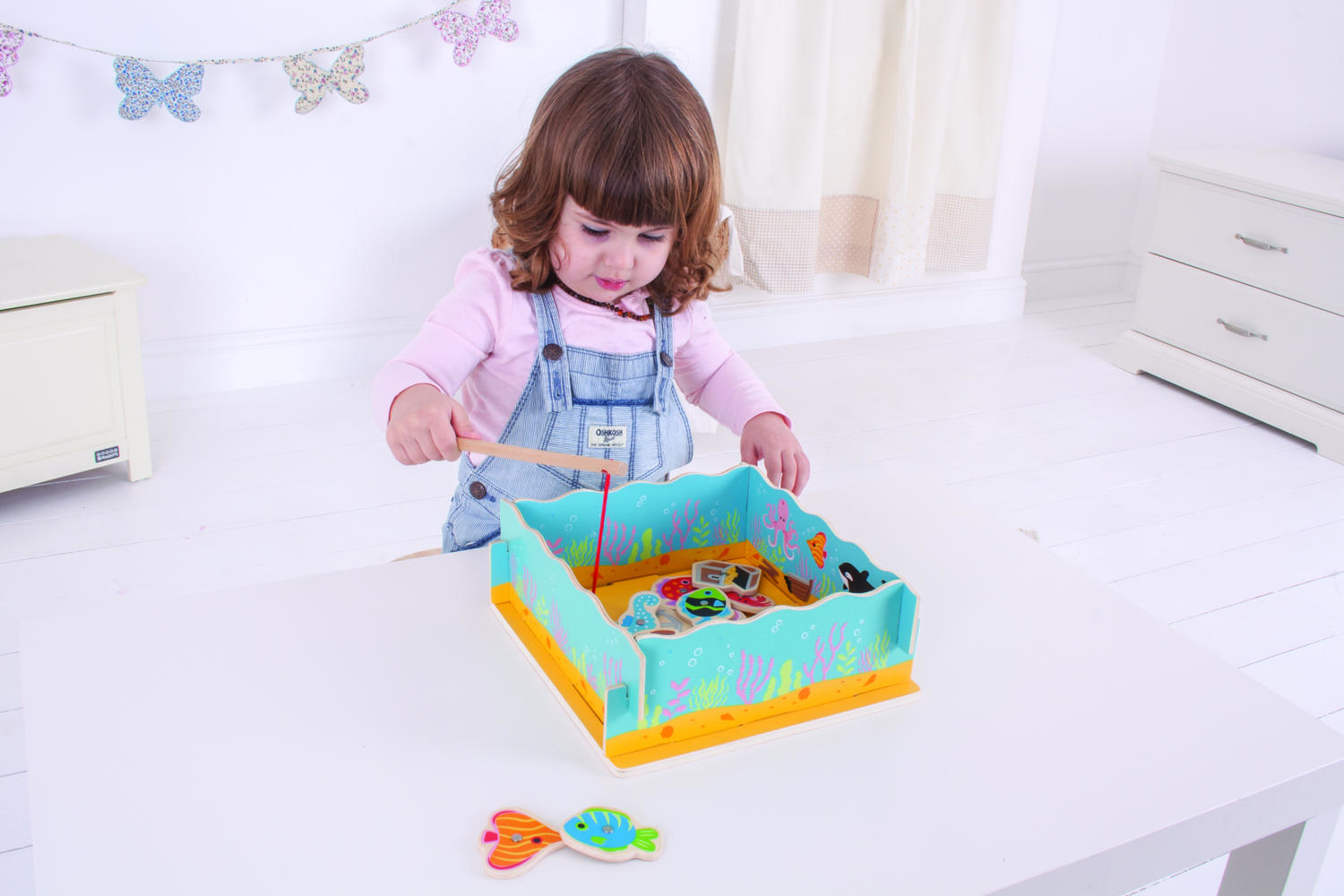 Joc magnetic - Hai sa pescuim PlayLearn Toys