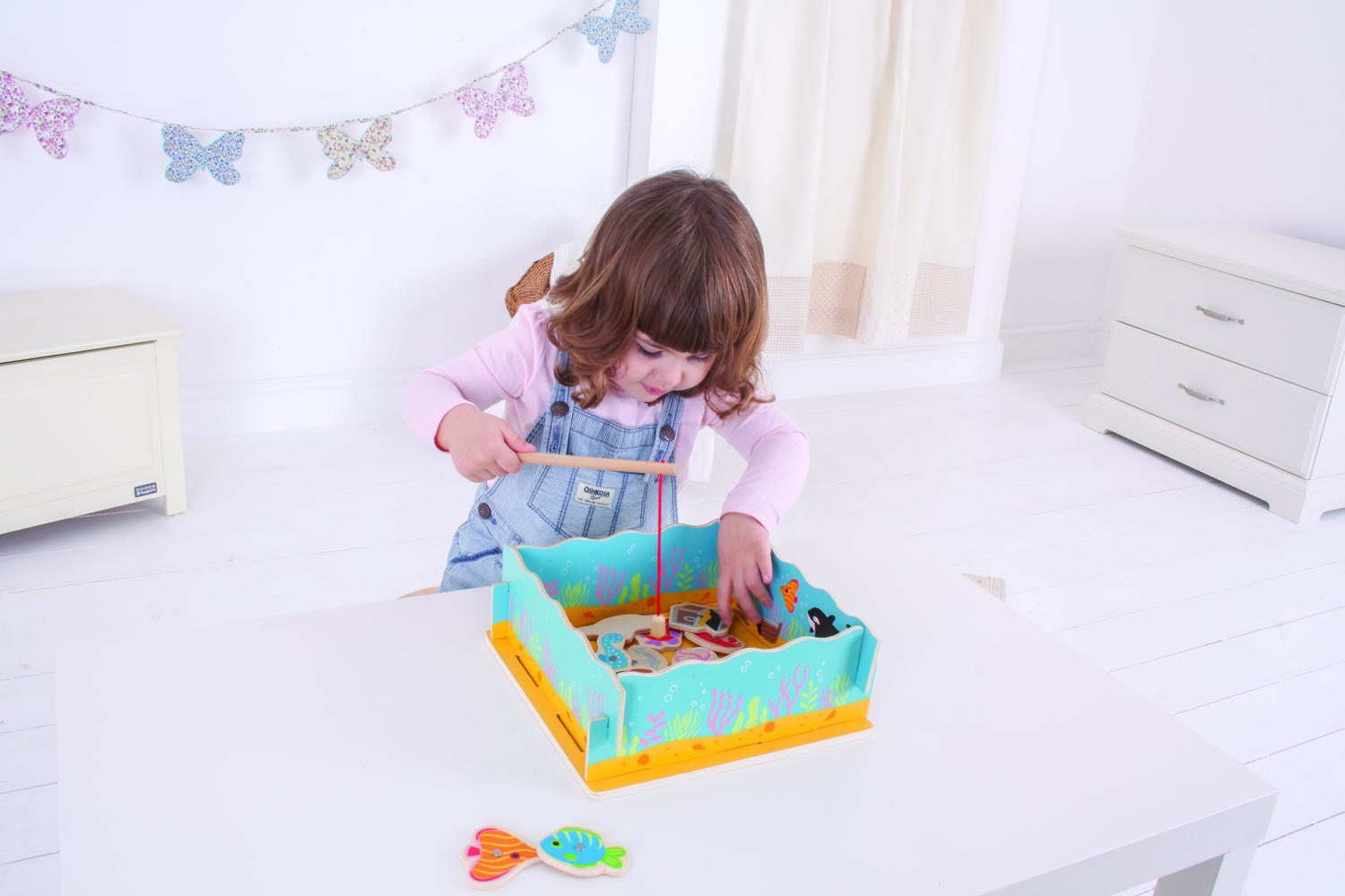 Joc magnetic - Hai sa pescuim PlayLearn Toys