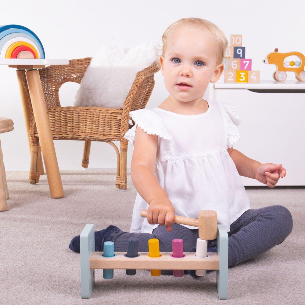 Jucarie pentru percutie (pastel) PlayLearn Toys