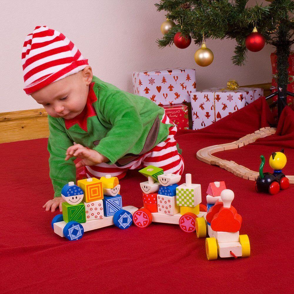 Trenuletul colorat cu forme PlayLearn Toys