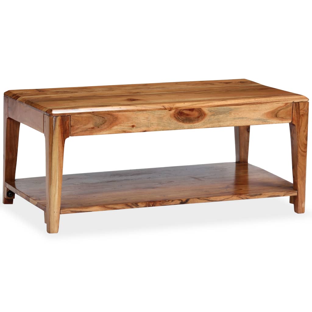 Măsuță de cafea din lemn masiv, 88x50x38 cm GartenMobel Dekor