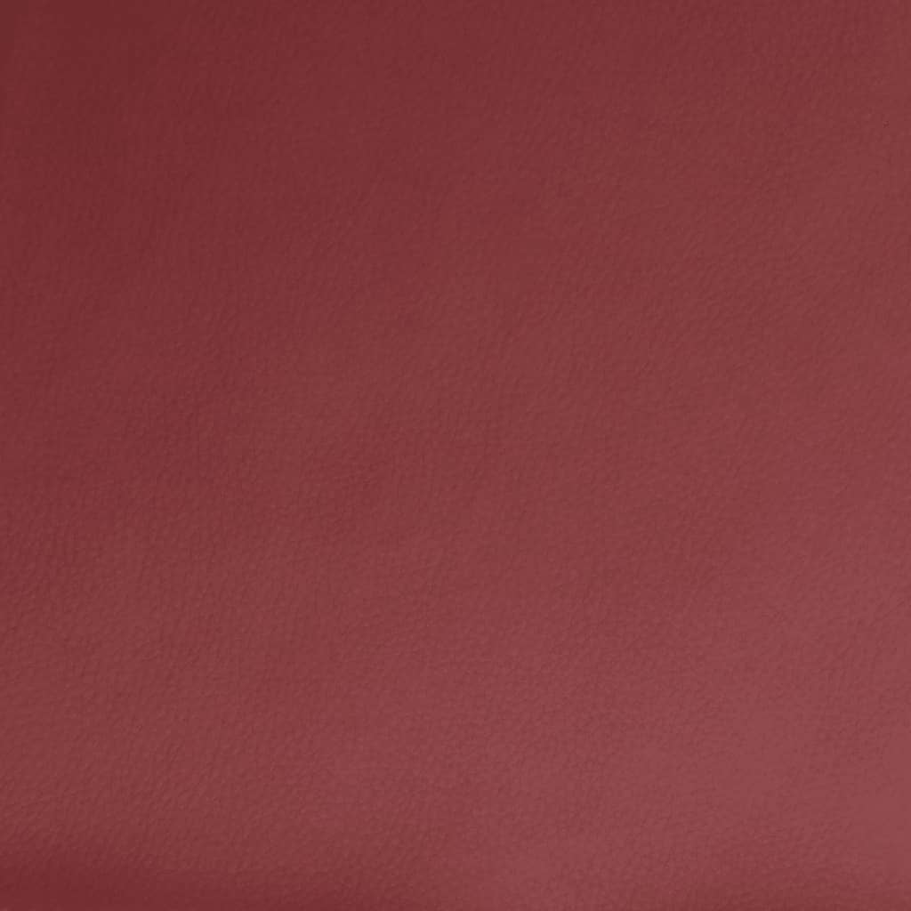 Fotoliu rabatabil electric, roșu vin, piele ecologică GartenMobel Dekor