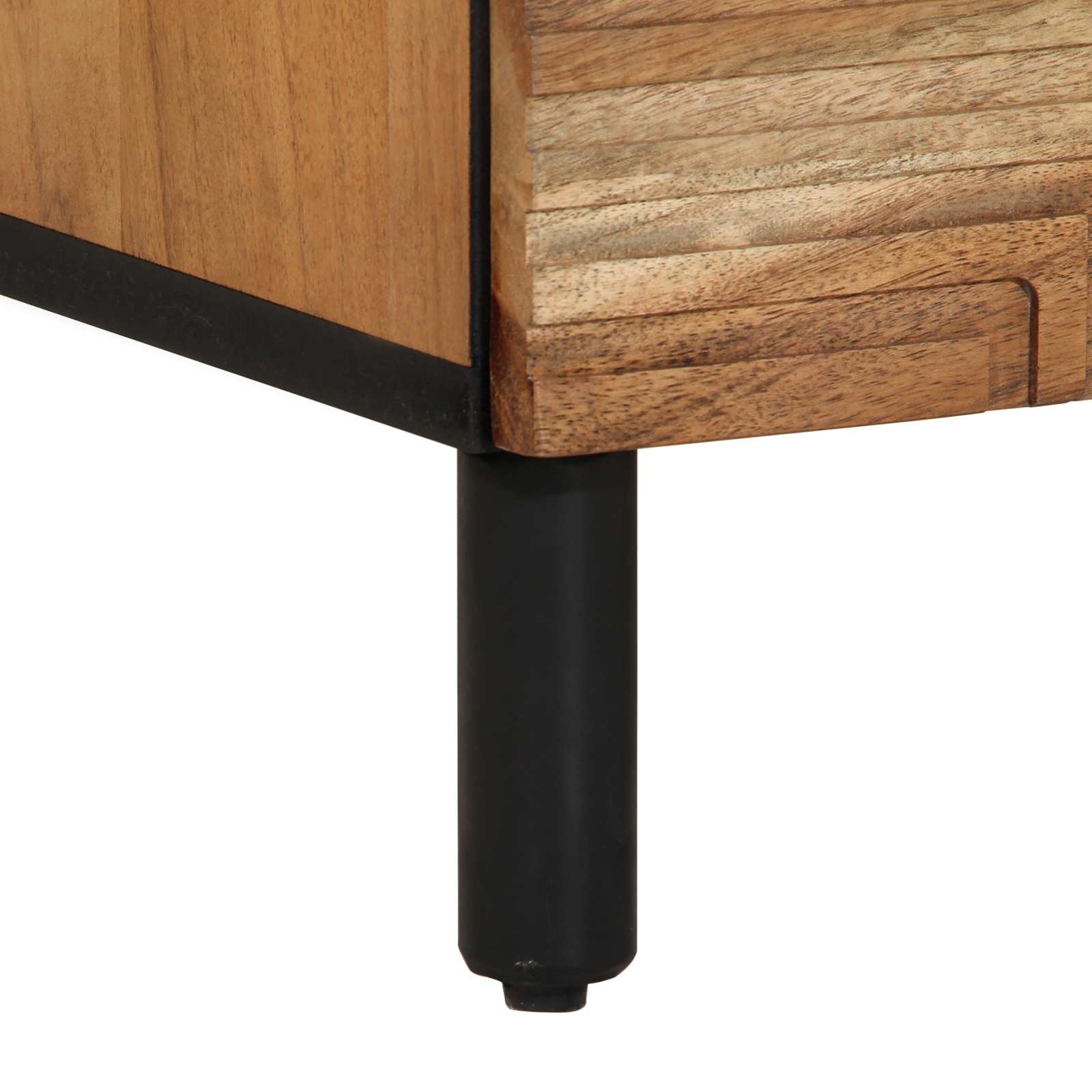 Sideboards 2 piese Marron 60x33x75 cm Lemn Masiv de Acacia GartenMobel Dekor
