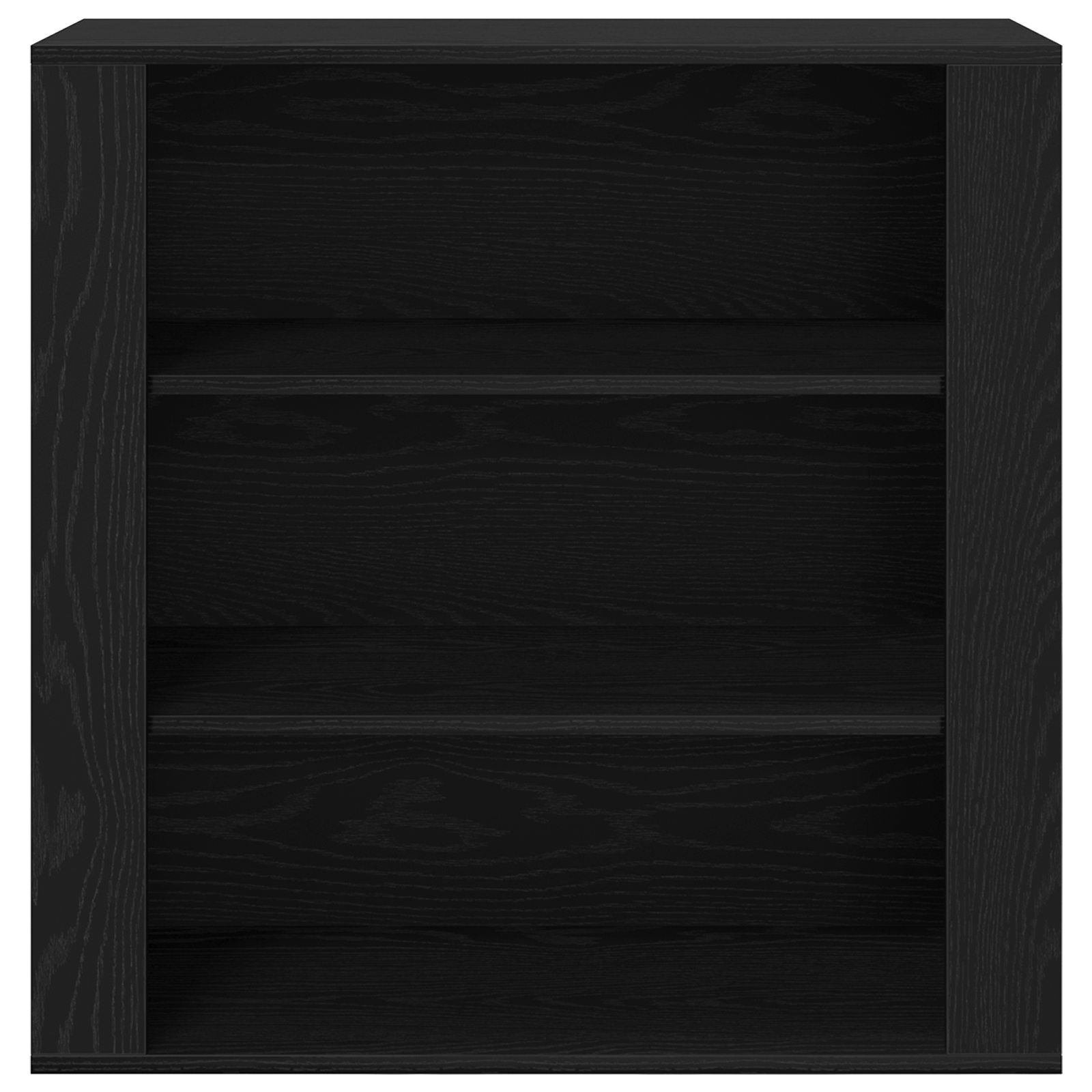 Highboard din stejar negru din lemn stratificat GartenMobel Dekor