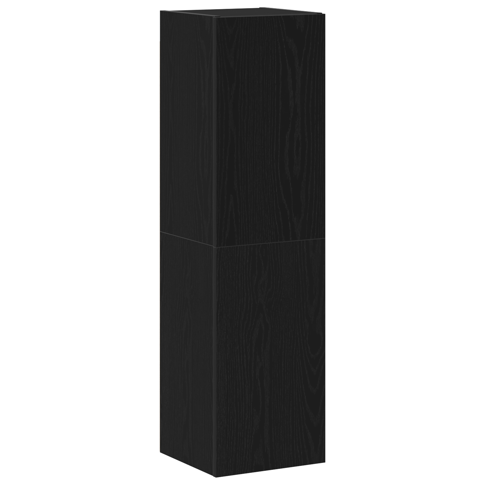 Set de 5 cabineți TV din lemn prelucrat de stejar negru GartenMobel Dekor