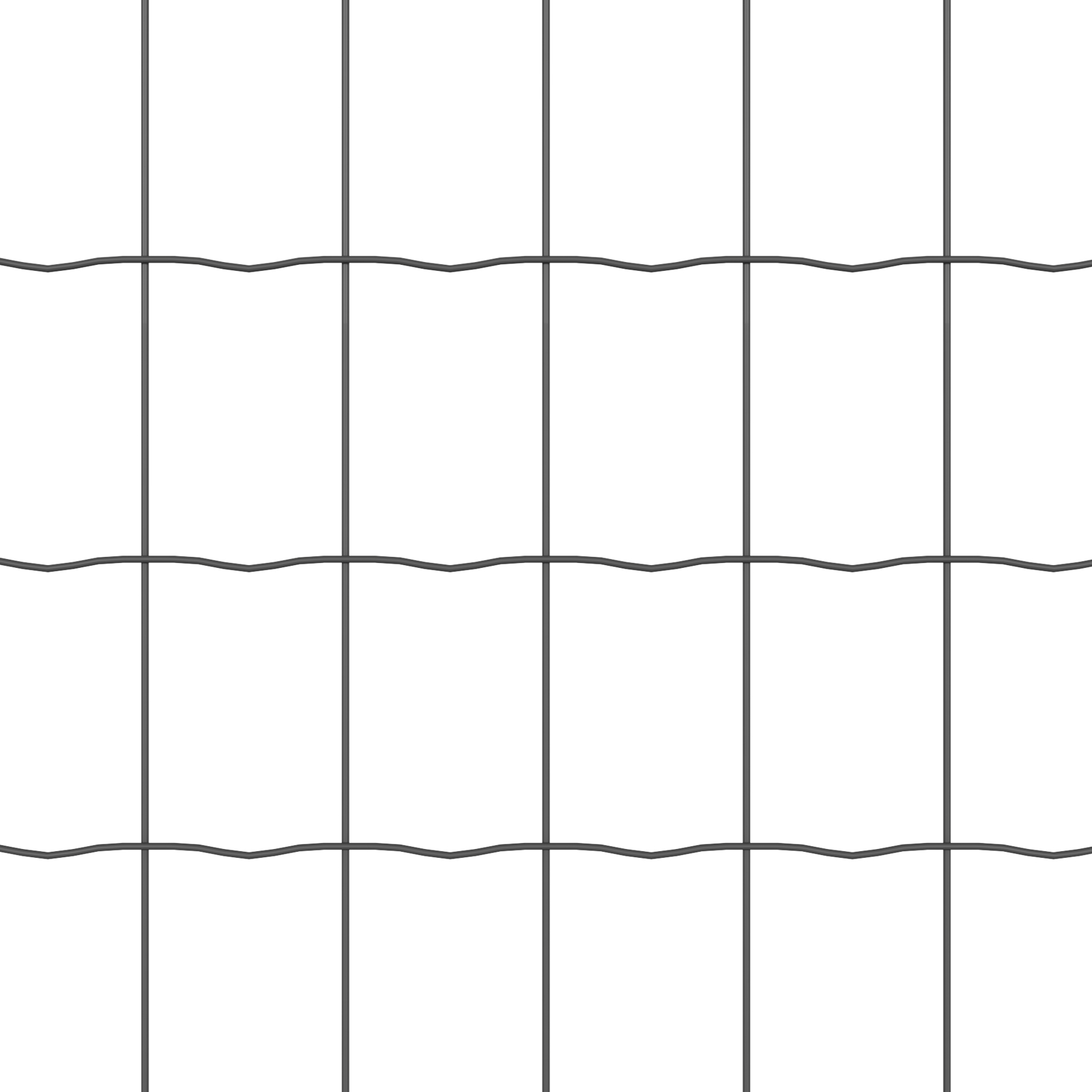 Gard Euro cu 5 U Posts Gri 0.4x10 m Oțel GartenMobel Dekor