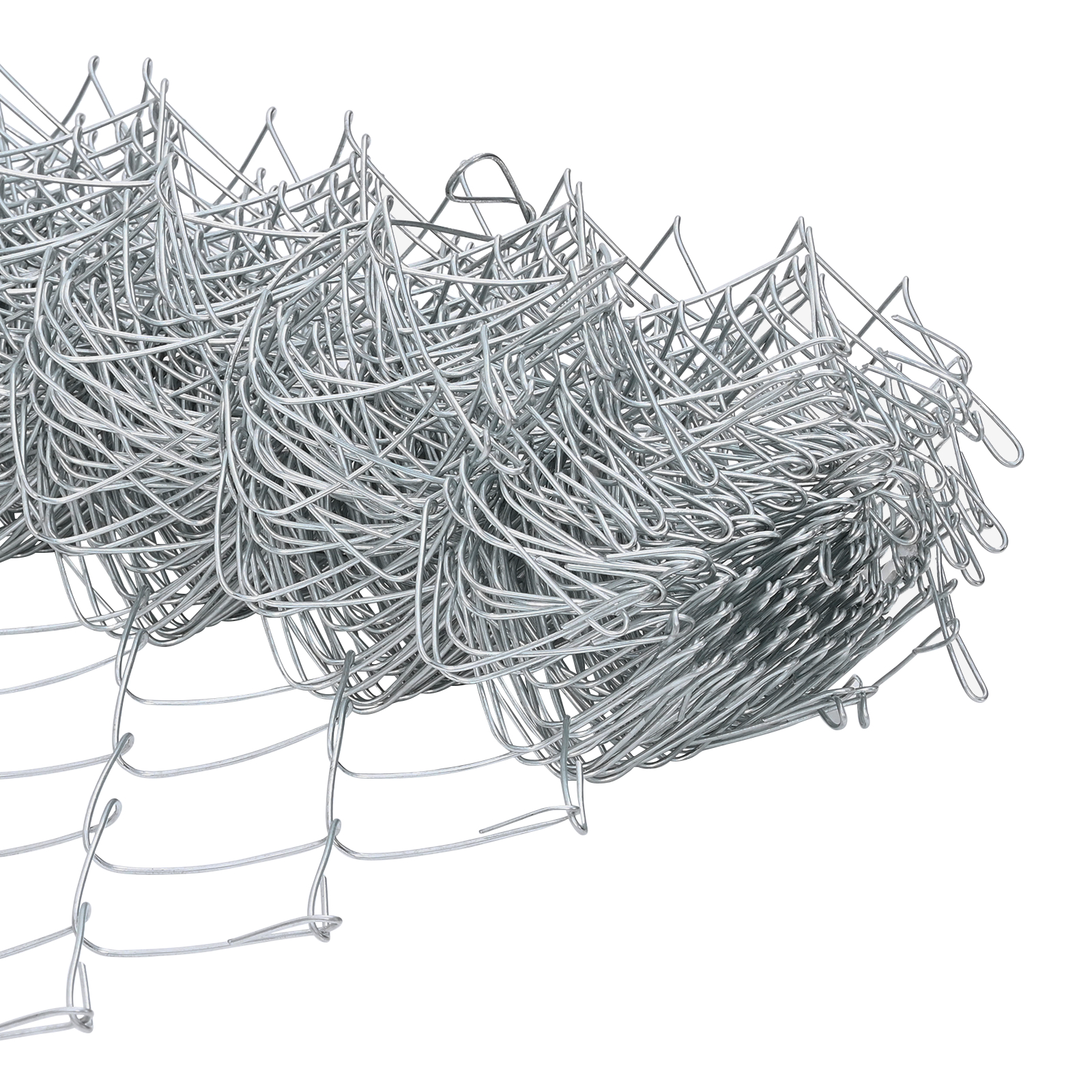 Gard din Oțel Galvanizat cu 20 de Stâlpi Argintii 1x10 m GartenMobel Dekor