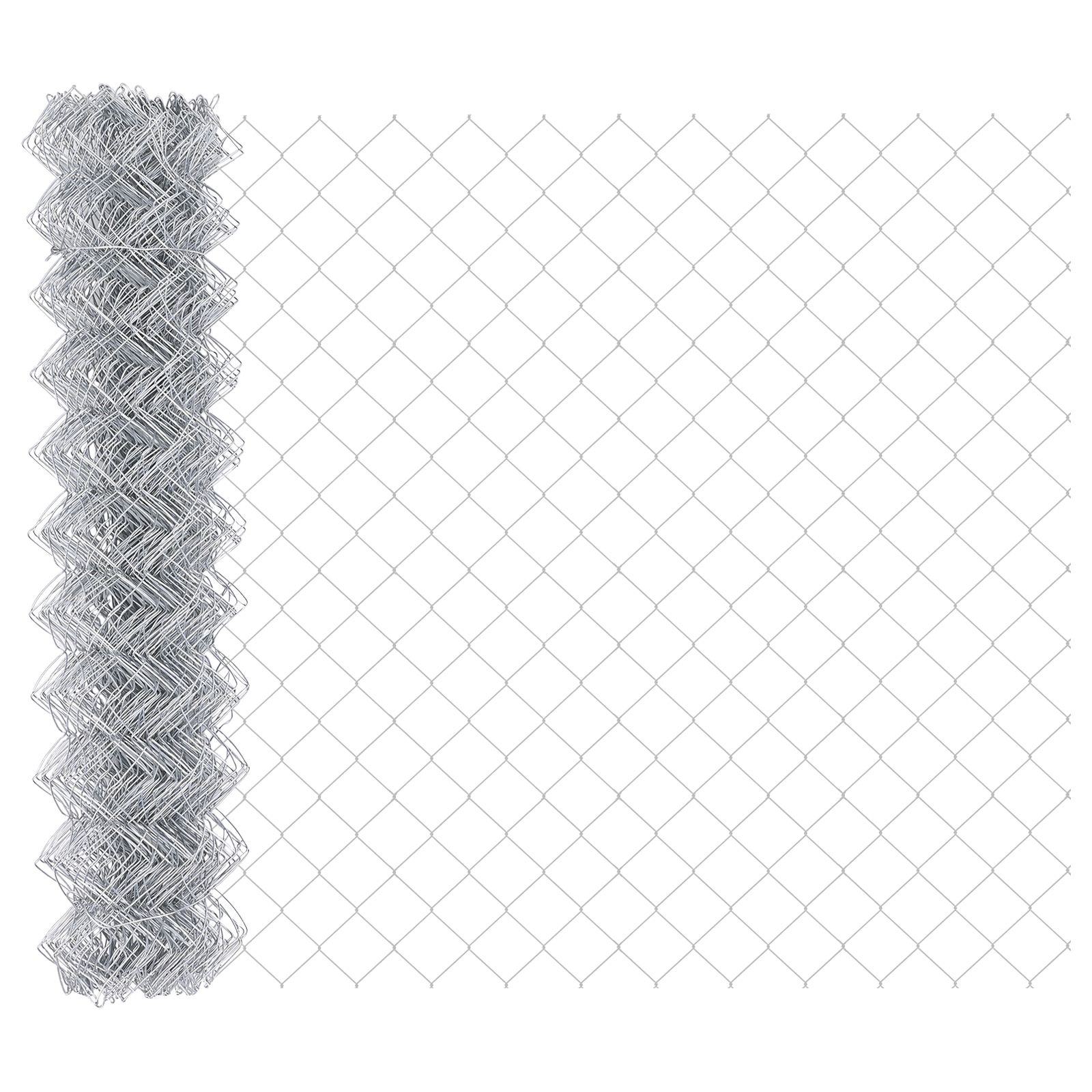 Gard din Oțel Galvanizat cu 20 de Stâlpi Argintii 1x10 m GartenMobel Dekor