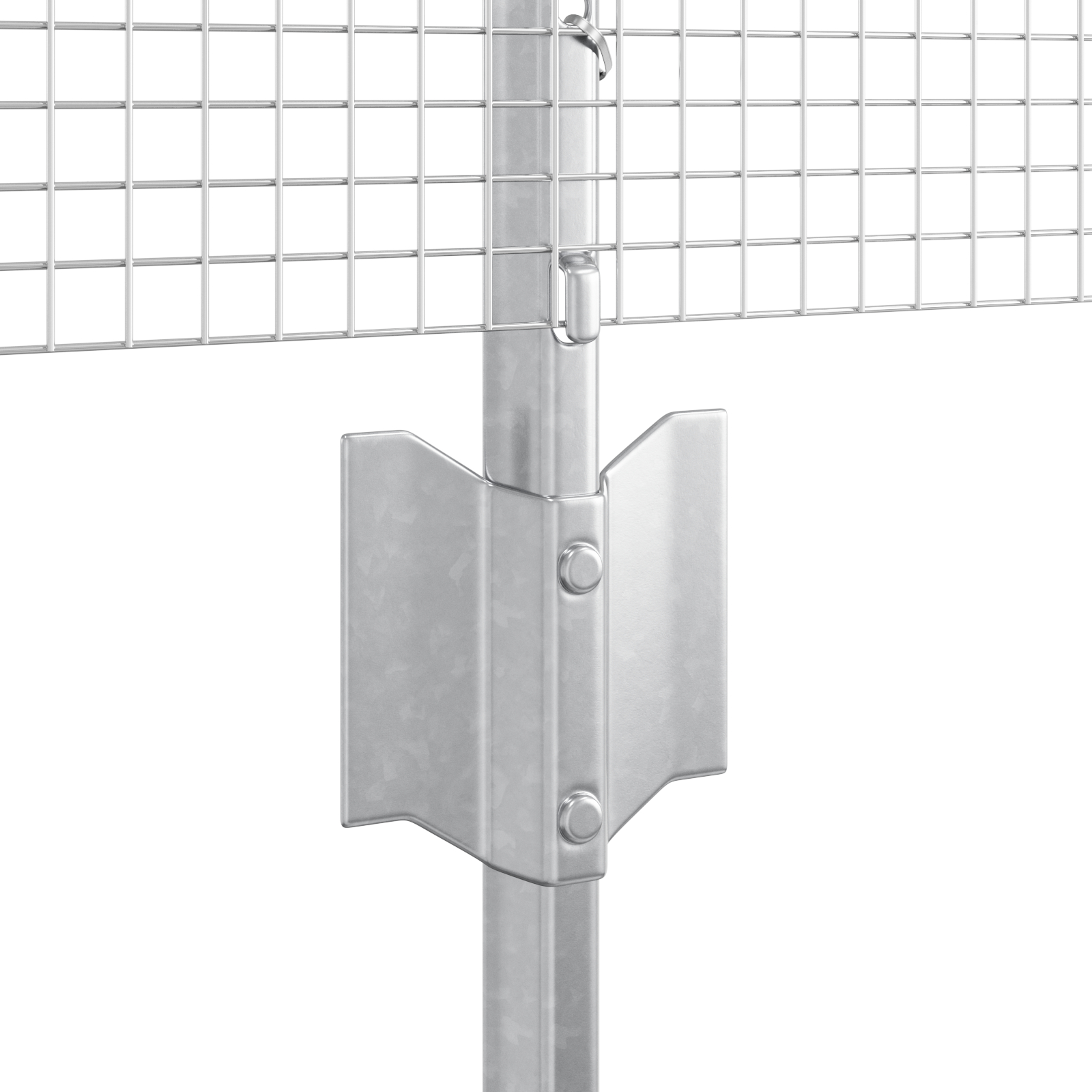 Set de Gard Set de 2 Oțel Galvanizat 10 x 0.5 m Rezistent GartenMobel Dekor