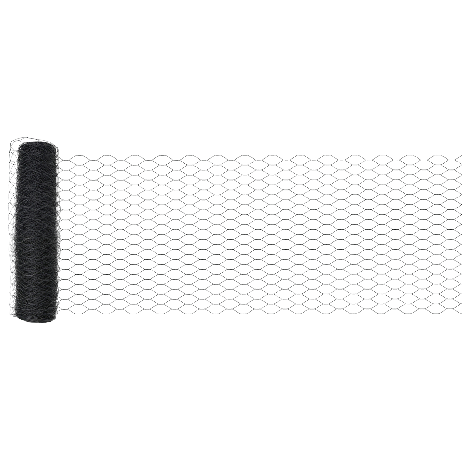 Stâlpi de îngrădire  5 pcs U-Channel Gri 60 cm Oțel, Îngrădire hexagonală  Gri 0,6x10 m Oțel GartenMobel Dekor