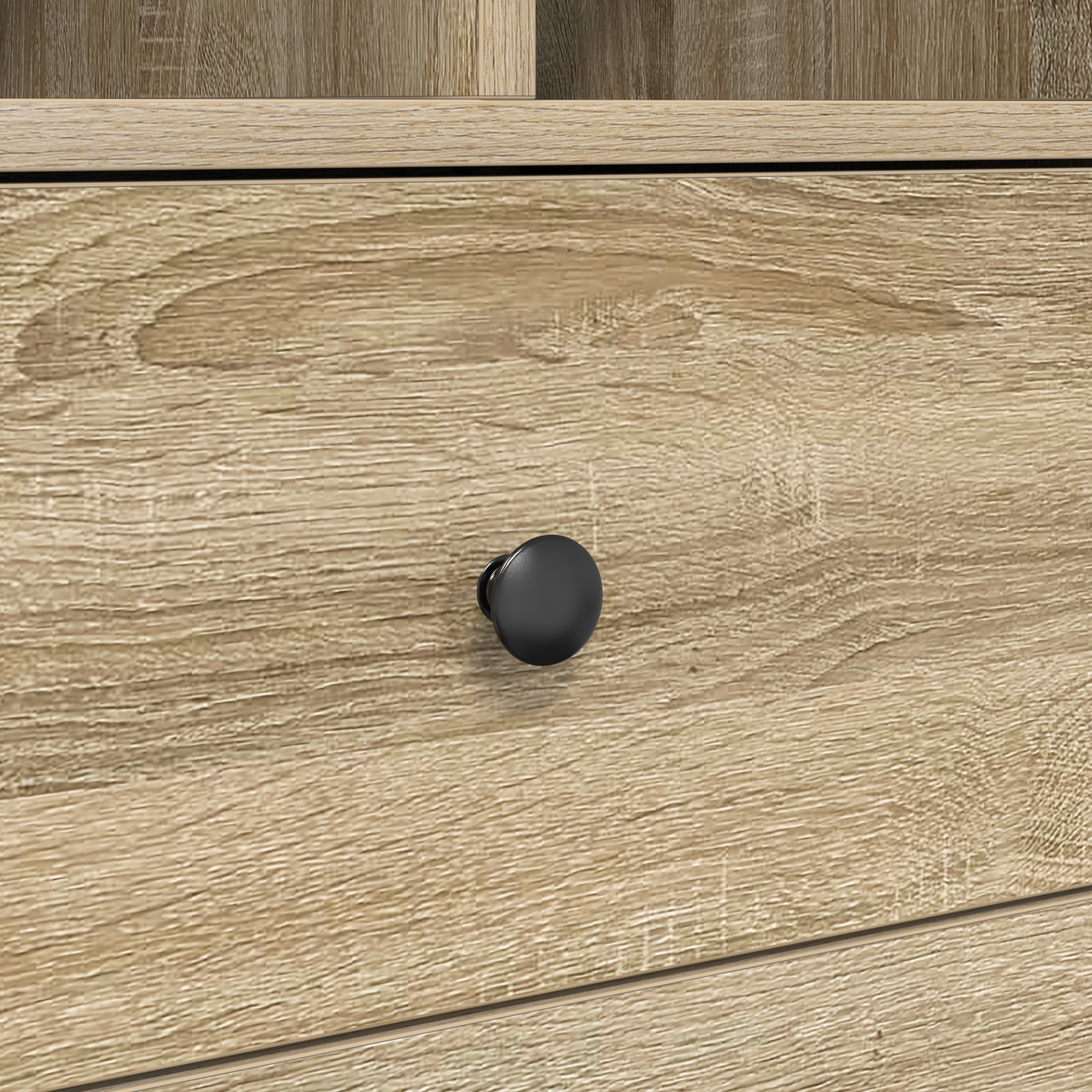 Birou cu Stocare Sonoma Oak Lemn Inginerizat GartenMobel Dekor