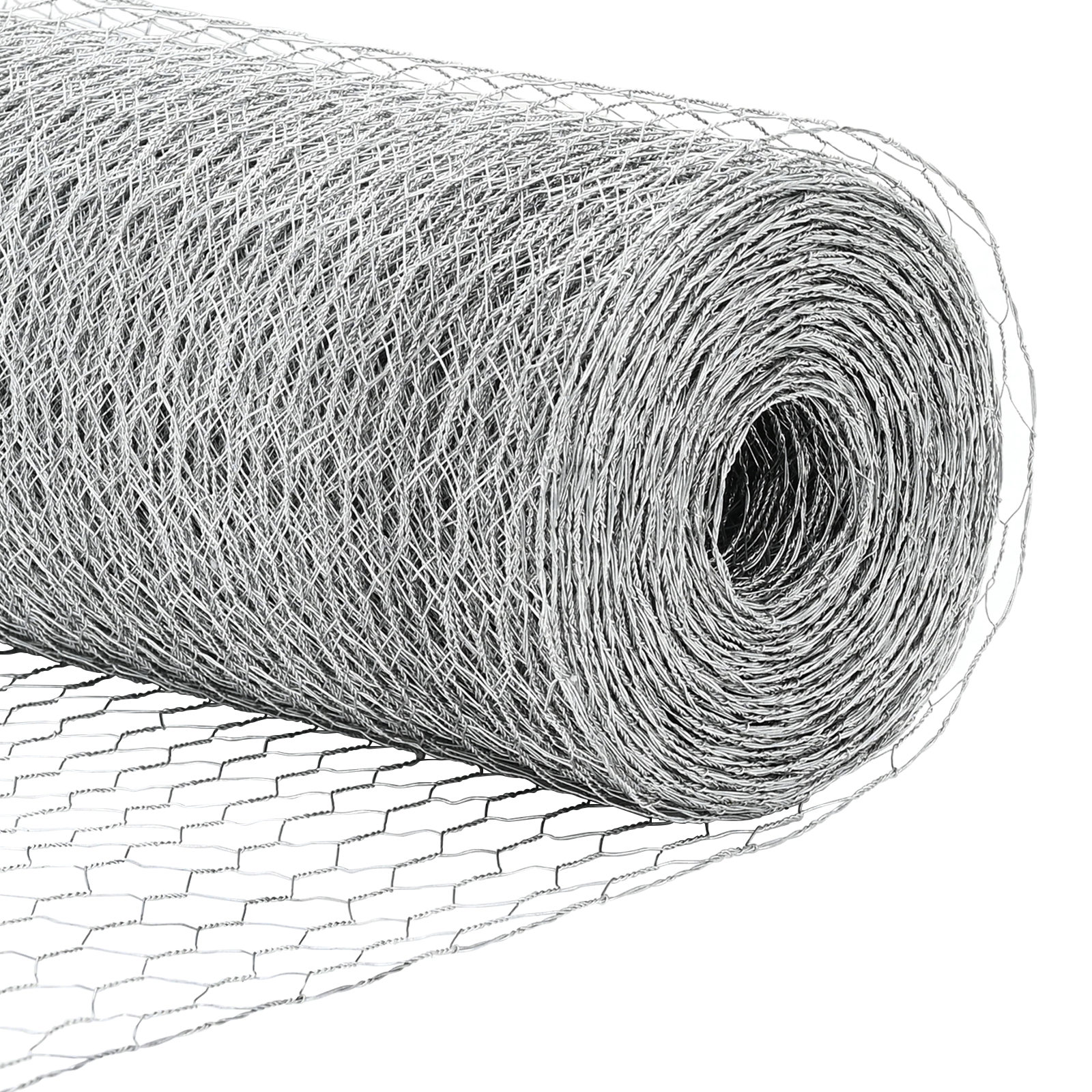 Stâlpi de Gard 22 pcs U-Channel 140 cm Oțel Galvanizat,  Gard Hexagonal 1.4x25 m Oțel Galvanizat GartenMobel Dekor