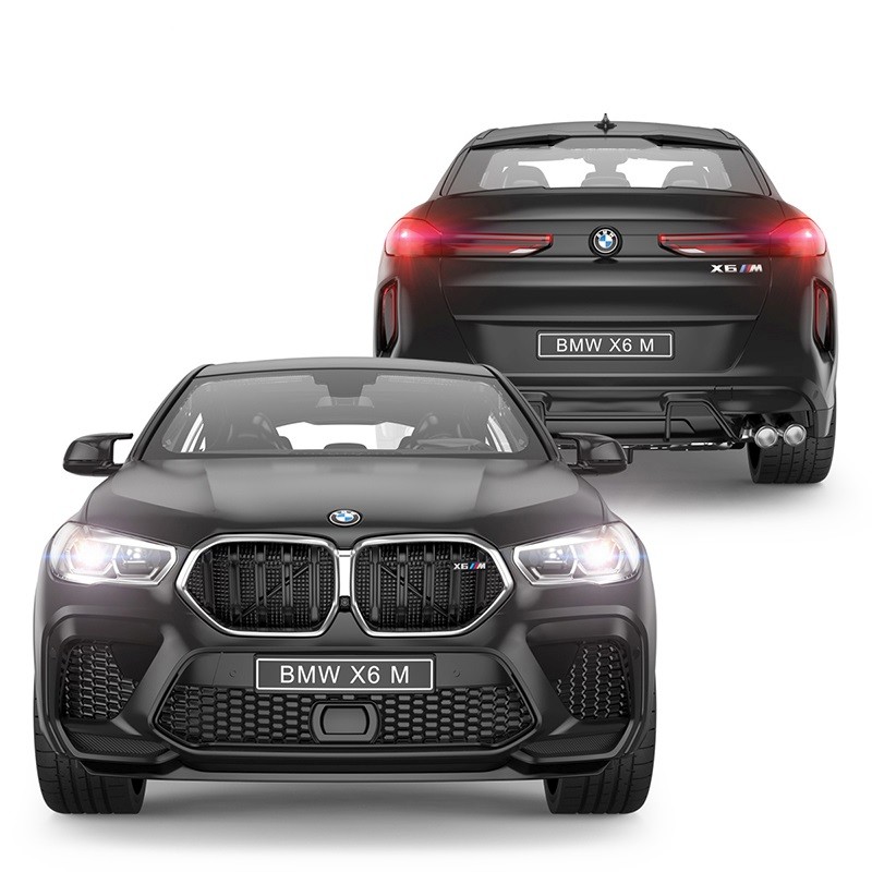 MASINA CU TELECOMANDA BMW X6 M NEGRU SCARA 1 LA 14 SuperHeroes ToysZone