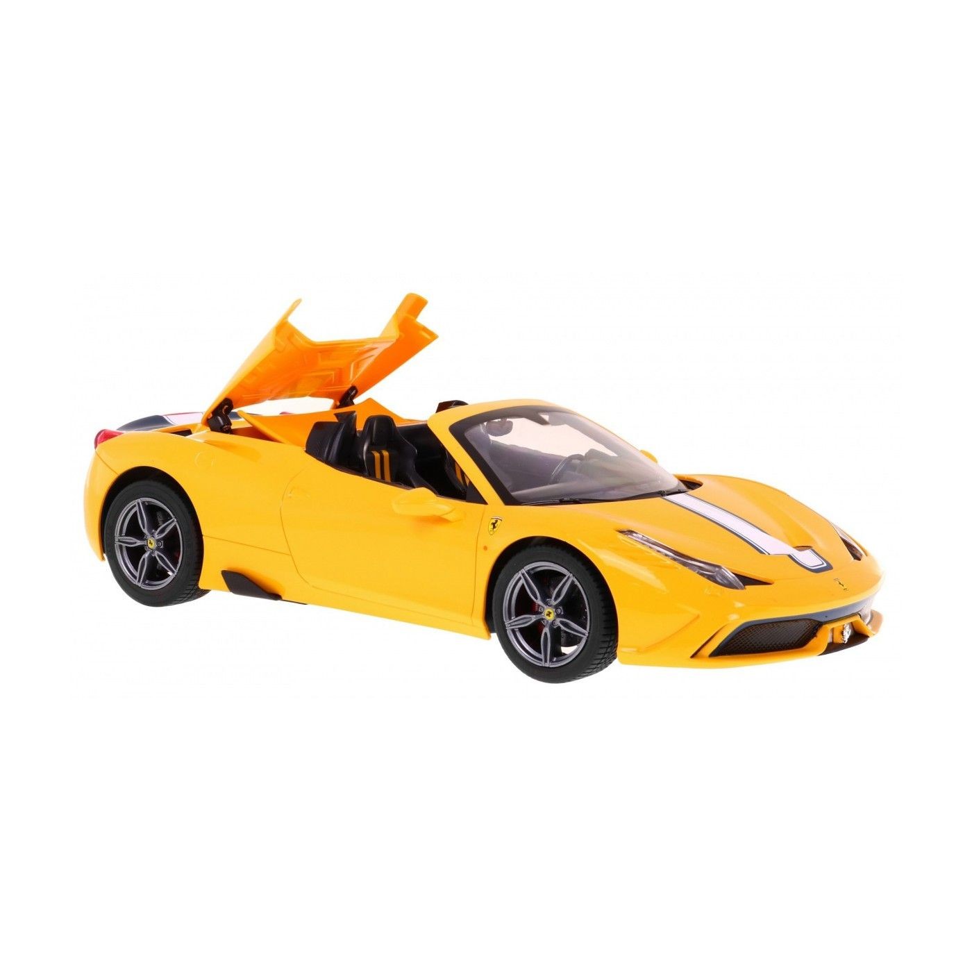 MASINA CU TELECOMANDA FERRARI 458 SPECIALE A GALBEN SCARA 1 LA 14 SuperHeroes ToysZone