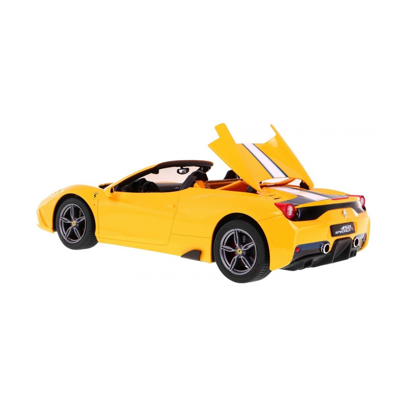 MASINA CU TELECOMANDA FERRARI 458 SPECIALE A GALBEN SCARA 1 LA 14 SuperHeroes ToysZone