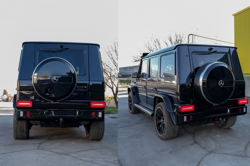 Bara Spate cu Prelungire Aripi Extensii Aripi Mercedes G-Class W463 (1989-2013) G63 G65 Design Performance AutoTuning