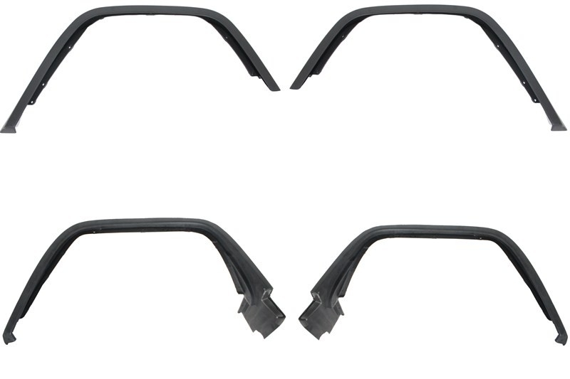 Pachet Exterior Mercedes G-Class W463 (1989-2018) G63 G65 Design cu Prelungiri Aripi Extensii si Carcasa faruri cu Lumini de zi dedicate LED DRL Performance AutoTuning