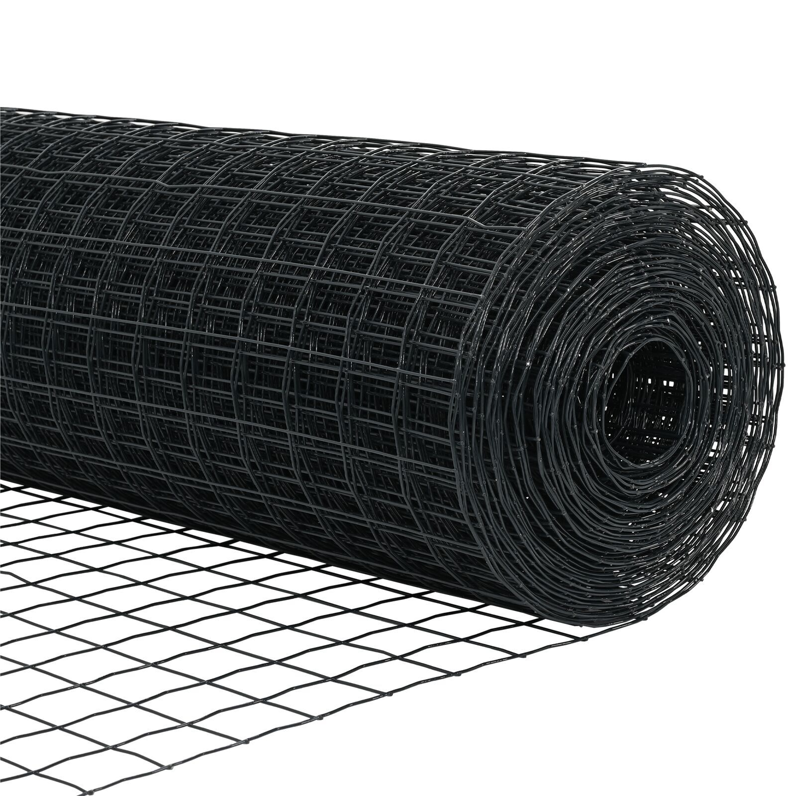Împrejmuire Euro cu 7 posturi 0.8x10 m din oțel galvanizat gri GartenMobel Dekor