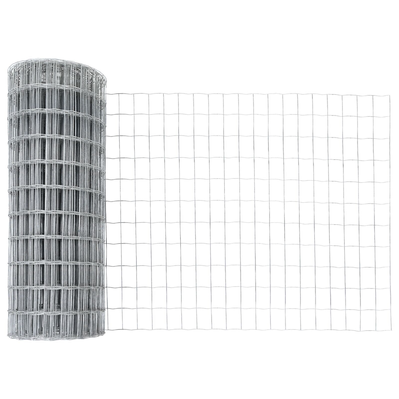 VidaXL Euro Fence cu 7 posturi de fixare 1x10 m Oțel galvanizat GartenMobel Dekor