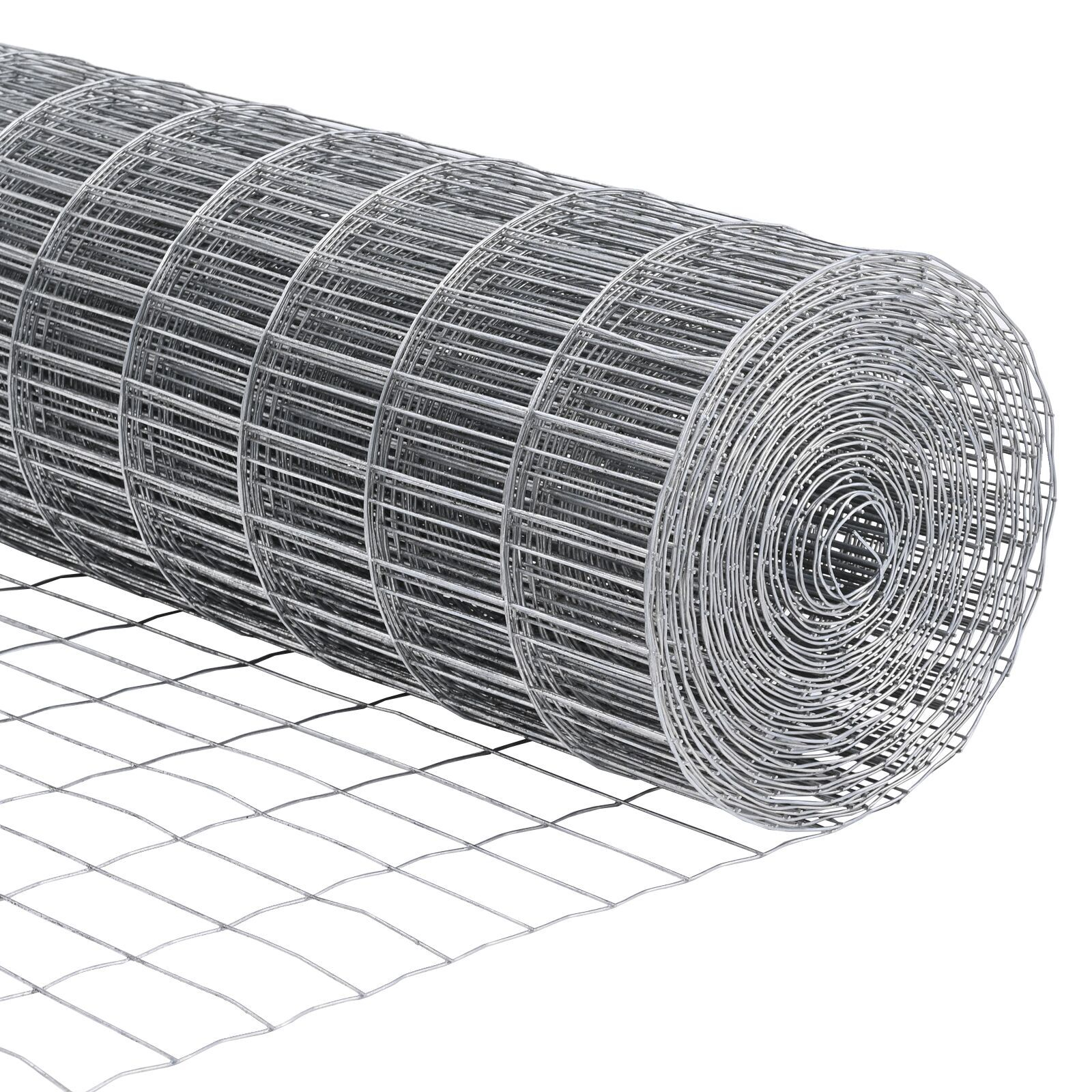 Euro Fence cu 7 Stâlpi în Vârful de Punct 1.2x10 m Oțel Galvanizat GartenMobel Dekor