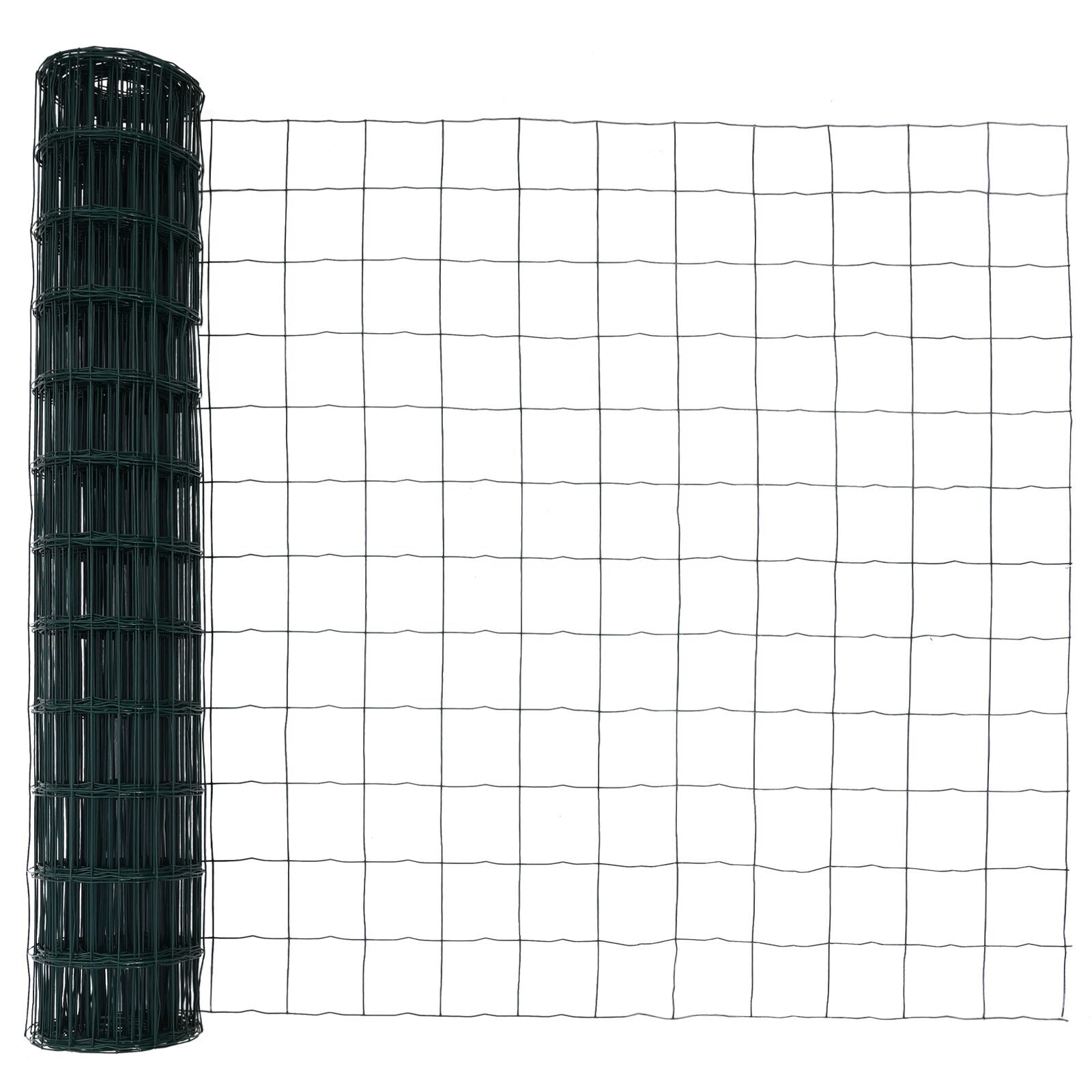 Euro Fence Set de 2 Verde Oțel Vopsit Electrostatic 25 x 0.8 m GartenMobel Dekor