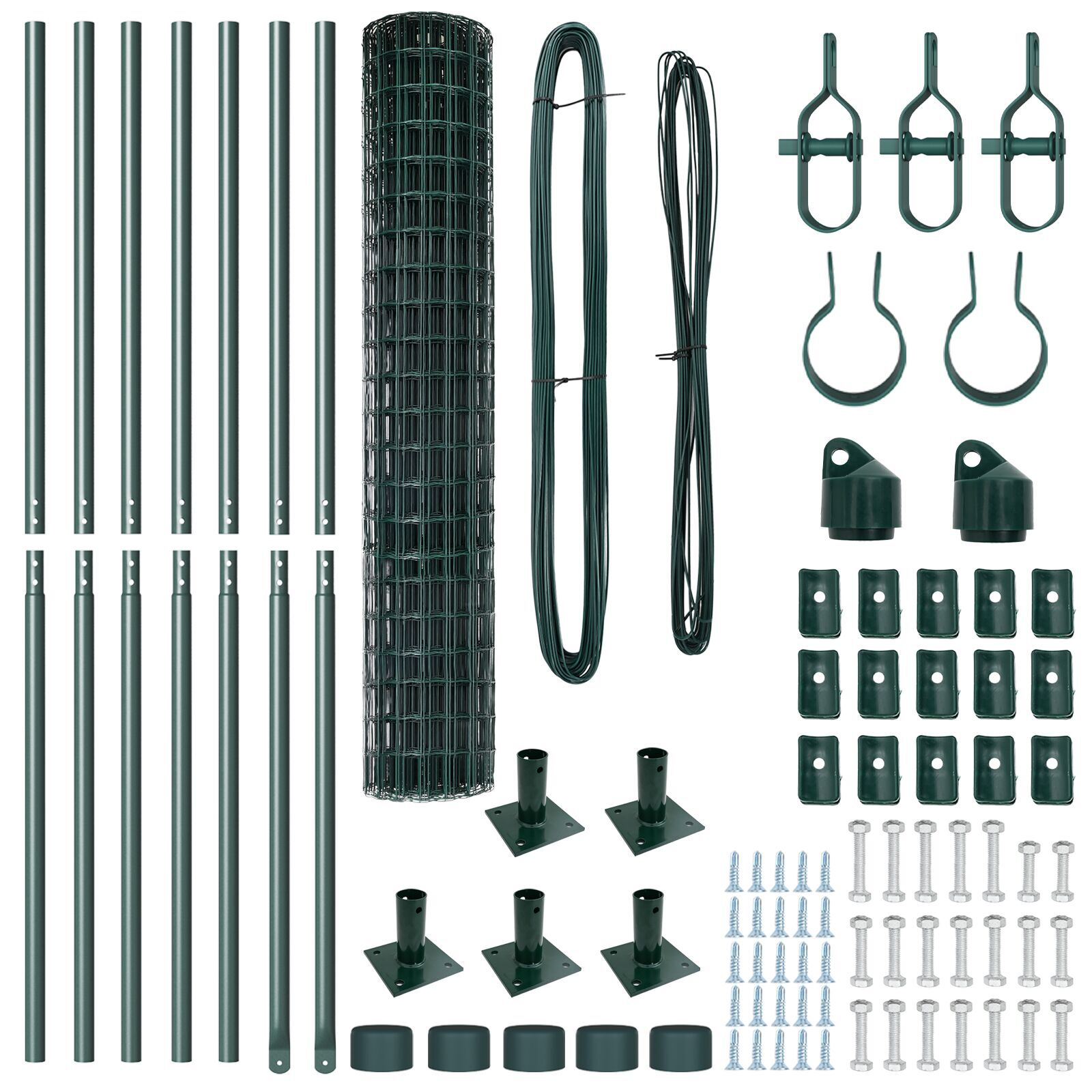 Gard Euro Set de 2 Verde Metal 10 x 1.5 metri Durabil GartenMobel Dekor