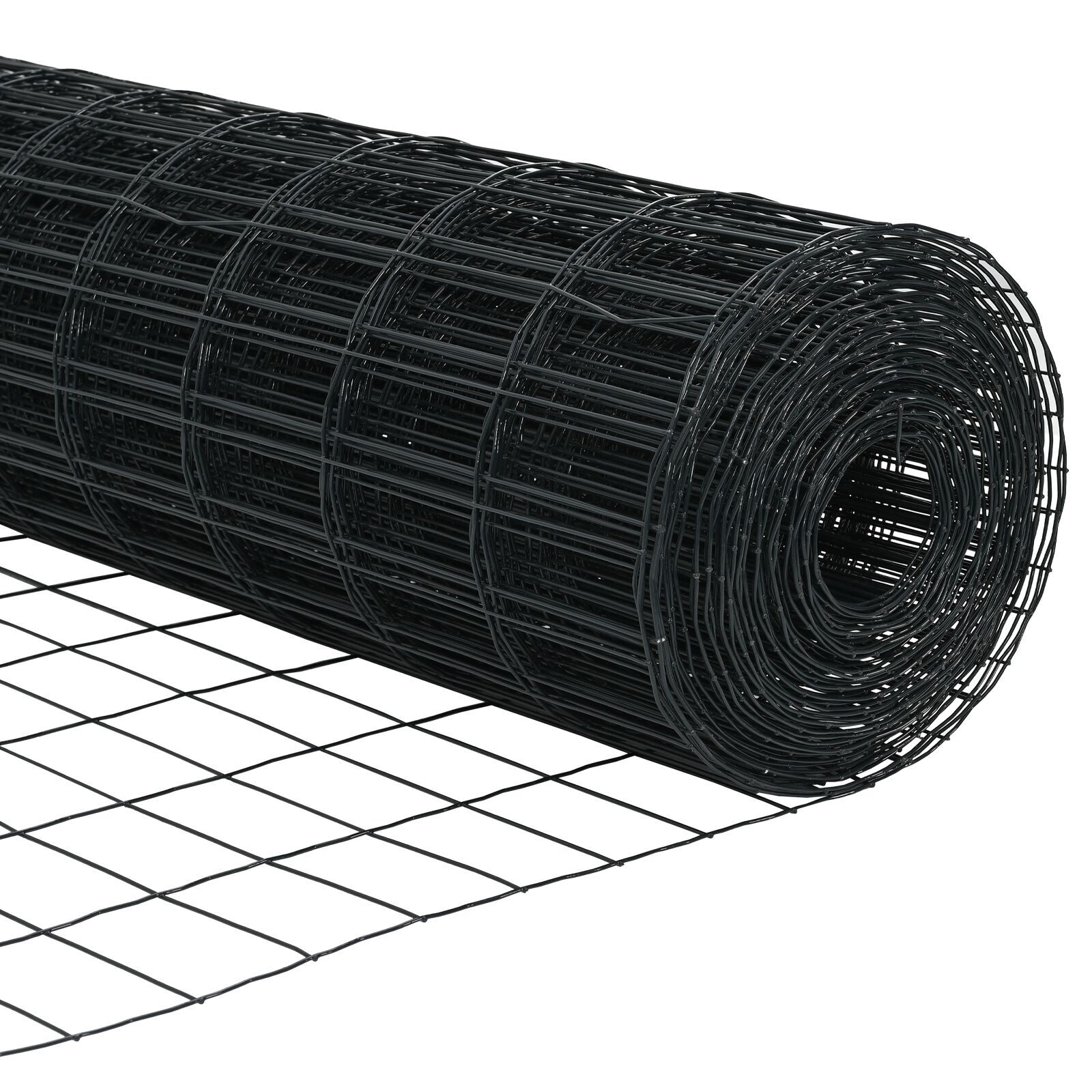 Euro Fence cu 13 Stâlpi Flansați 0.4x25 m Oțel Galvanizat GartenMobel Dekor