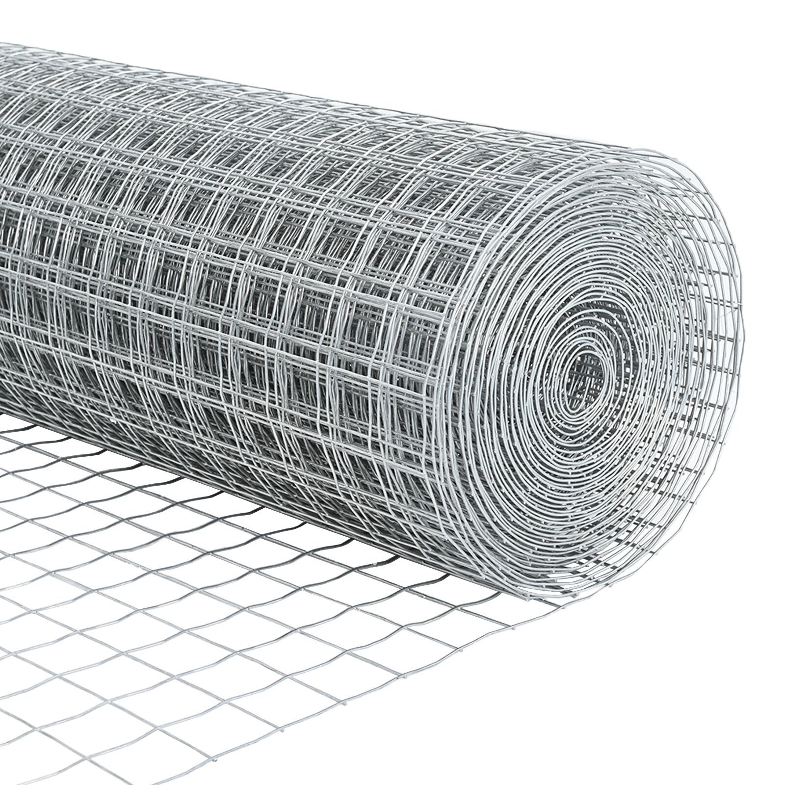 Gard Euro cu 7 posturi flanșate 1.4x10 m Oțel galvanizat GartenMobel Dekor