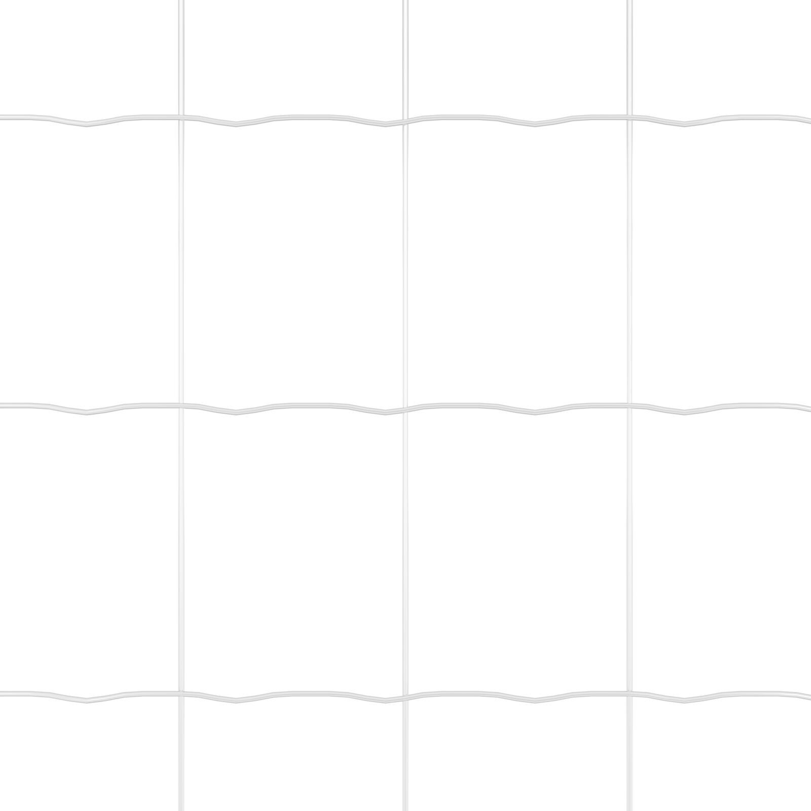 gard euro cu 13 stâlpi flansați 0.6x50 m oțel galvanizat GartenMobel Dekor