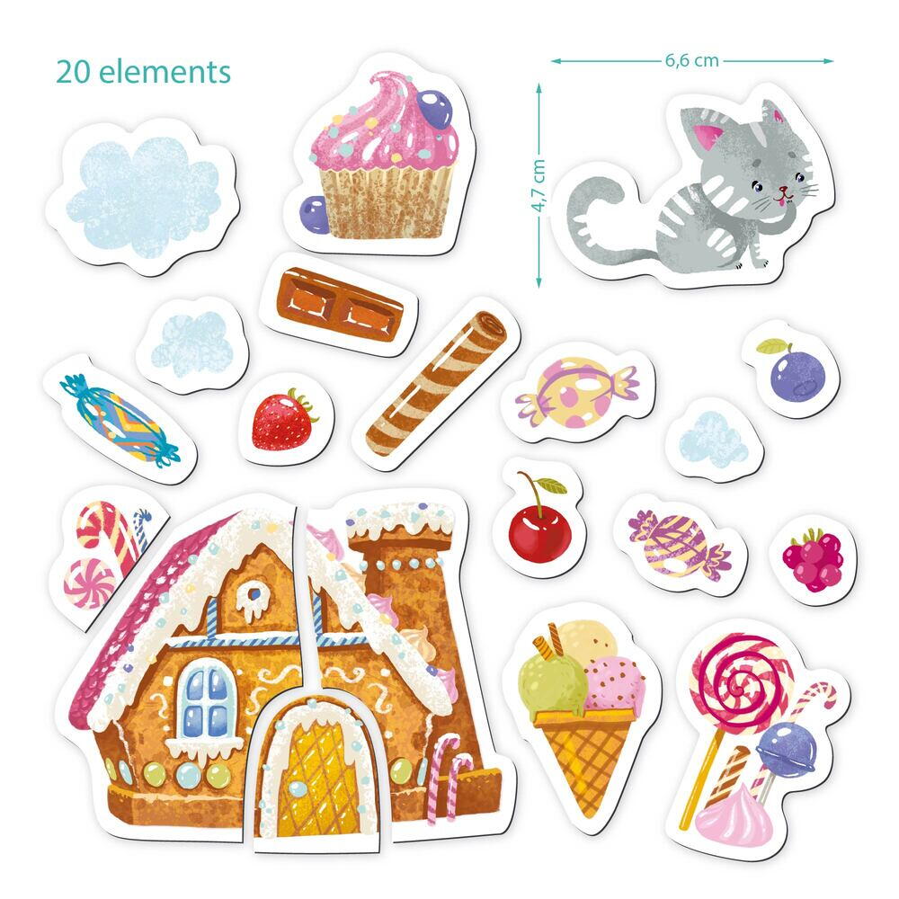 Set magnetic - Pisciuta si dulciurile PlayLearn Toys