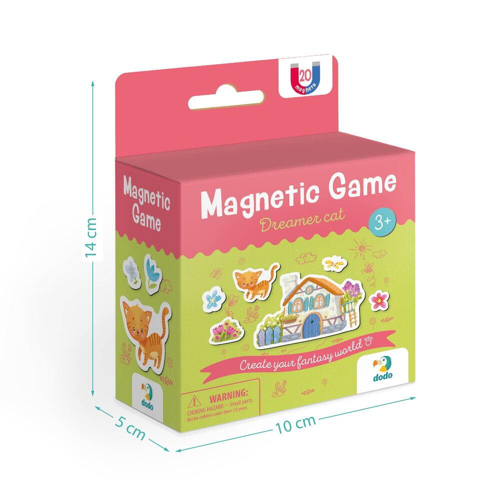 Set magnetic - Pisicuta si casuta viselor PlayLearn Toys