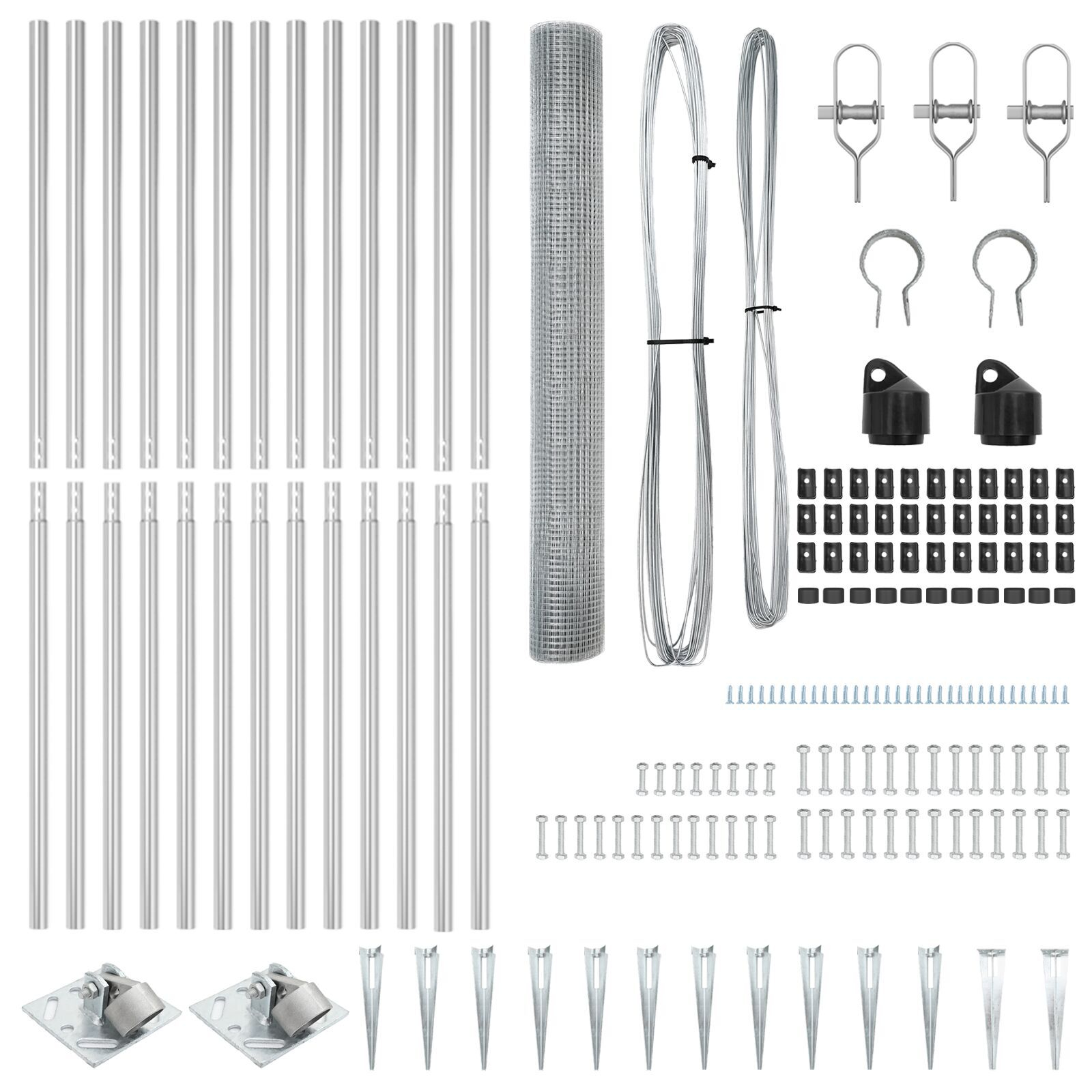 Îngrădire din Sârmă Sudată cu 13 Țâra 1.2x25 m Oțel Galvanizat GartenMobel Dekor