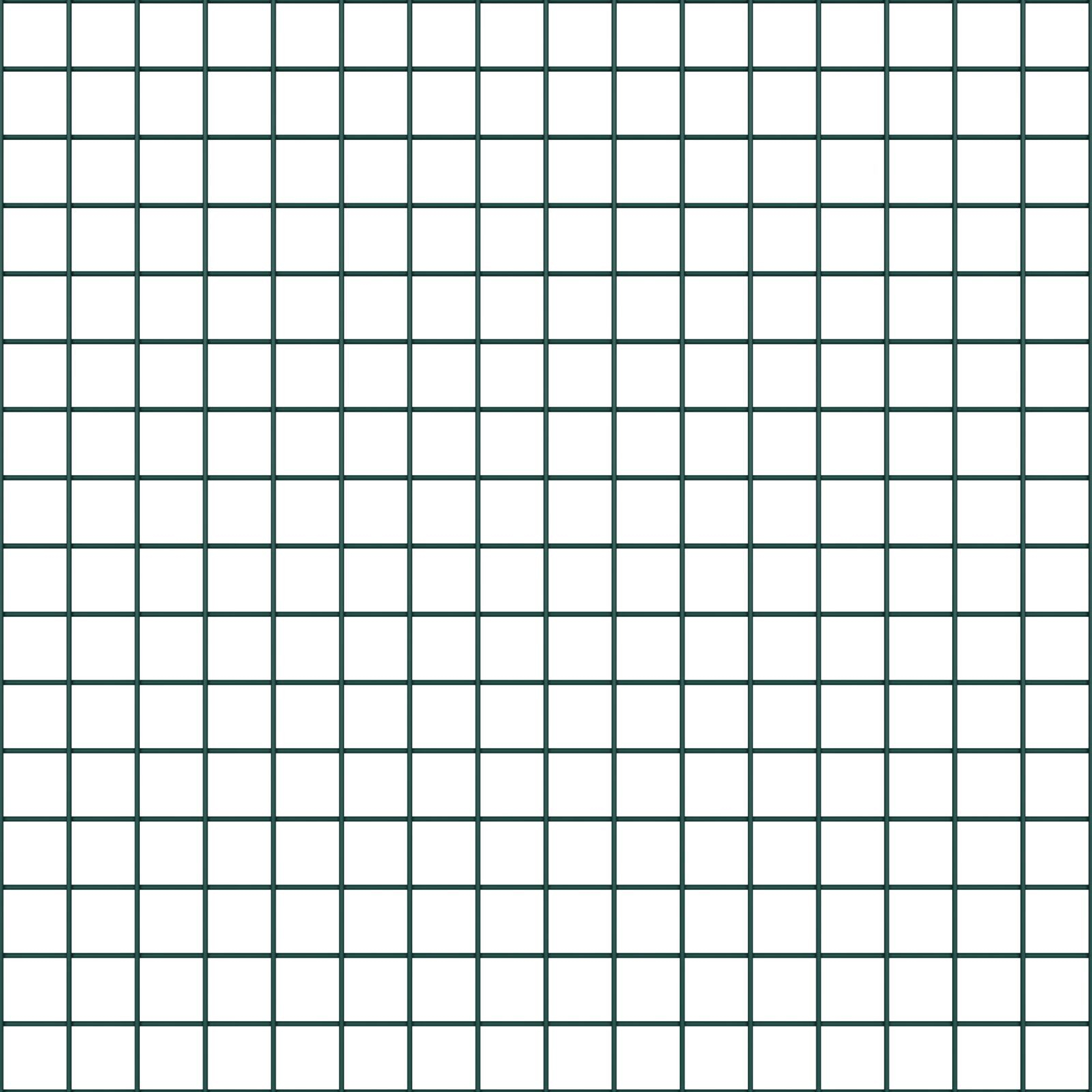 Gard din Fier Sudat cu 7 Știfturi Verzi 0.8x10 m GartenMobel Dekor