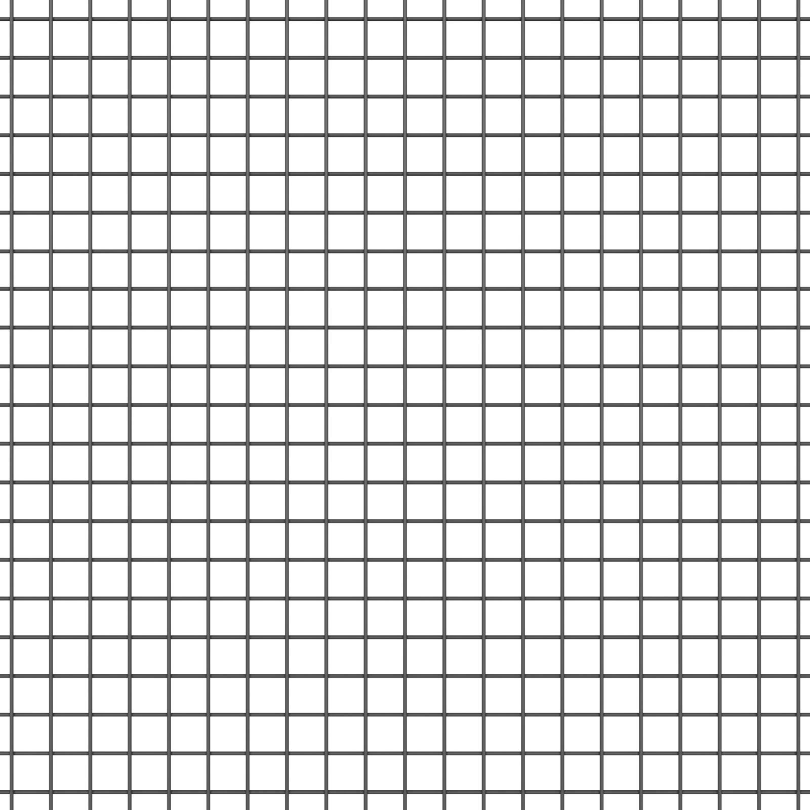 Gard din sârmă sudată cu 7 posts cu țepușe Gri 0.8x10 m Oțel GartenMobel Dekor