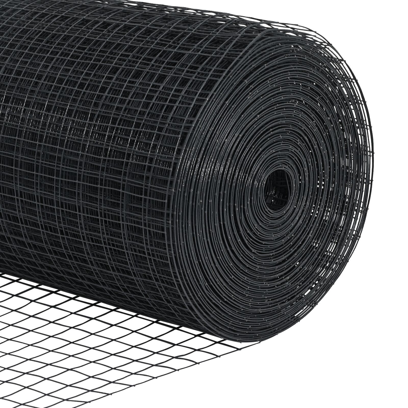Set de Stâlpi de Gard Set de 2 Gri Plastic 25 x 1 m Simplu GartenMobel Dekor