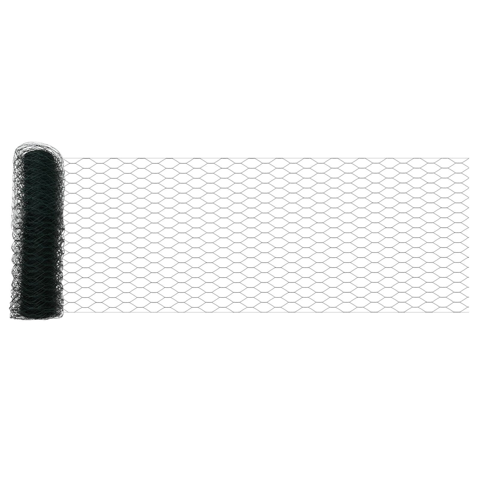 Set de garduri Set de 2 Verde pădure Oțel galvanizat 25 x 0.5 m GartenMobel Dekor