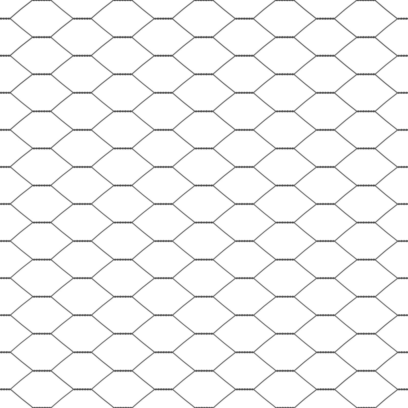 Gard Hexagonal Gri 0.6x100 m Oțel,  Stâlpi de Gard cu Spike 13pcs Ø32mm 80cm Oțel Zincat GartenMobel Dekor