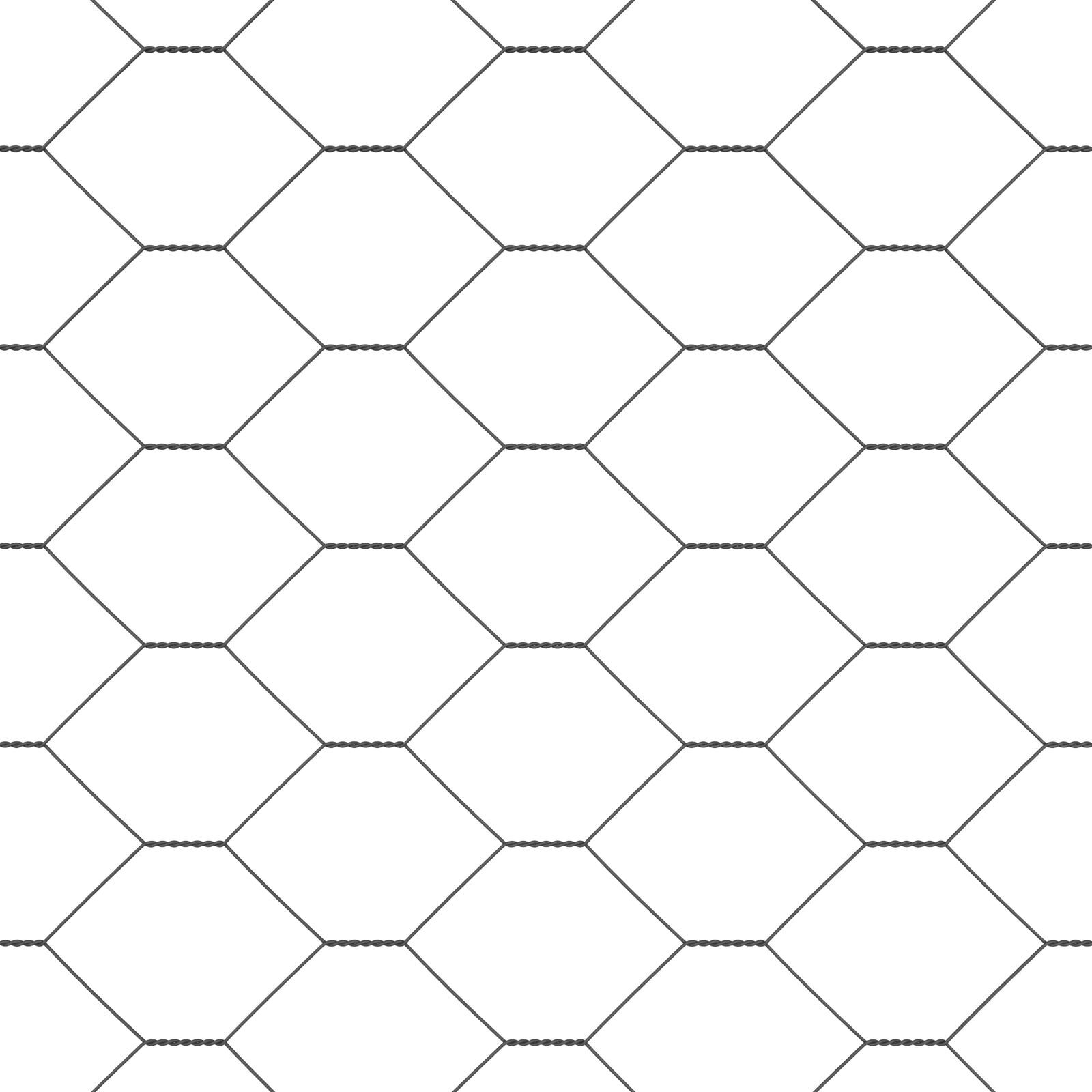 Gard Hexagonal  Gri 0.6x10 m Oțel, Stâlpi de Gard  cu Plăci de Bază 7 pcs Ø32mm 70cm Oțel Galvanizat GartenMobel Dekor