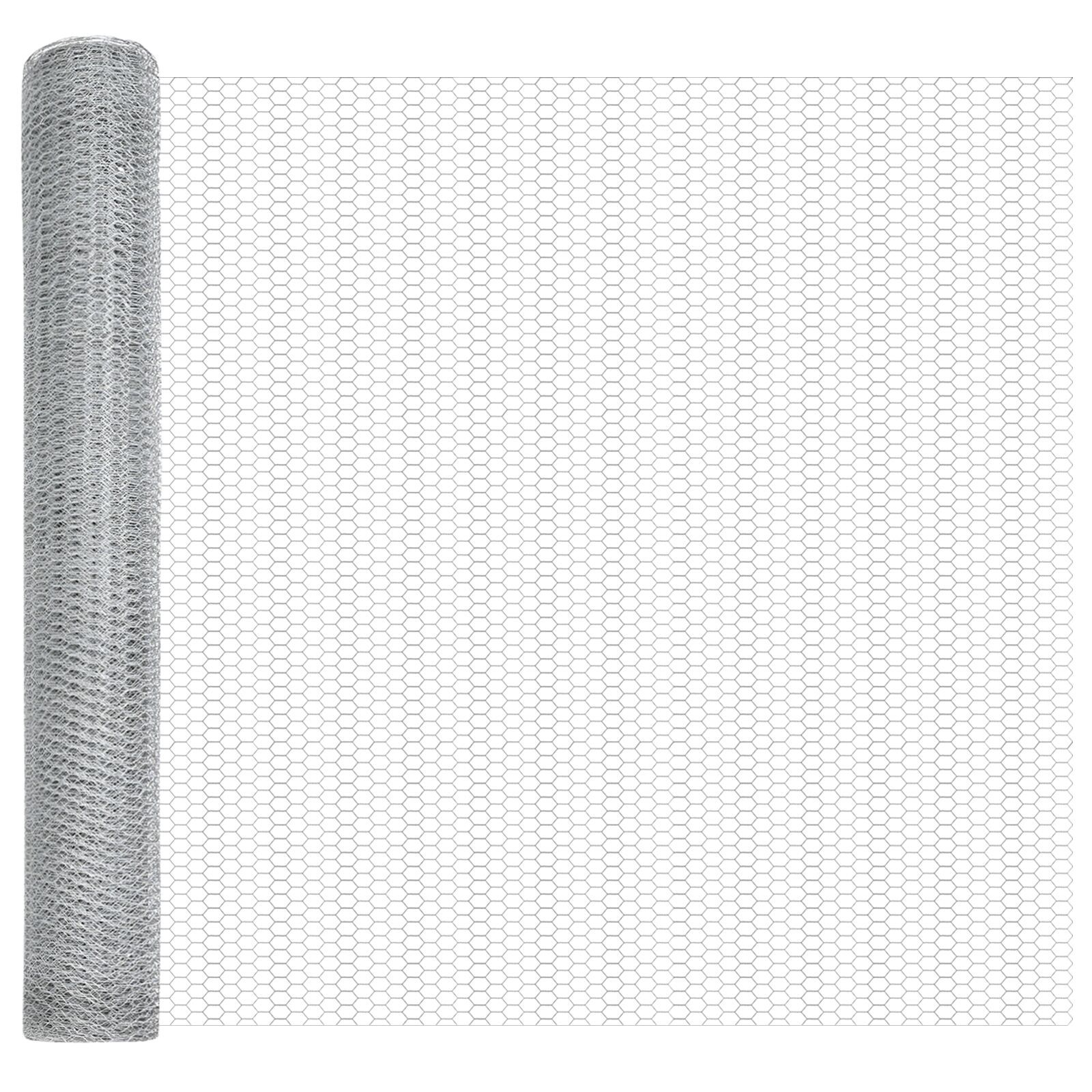 Set gard Set de 2 Oțel galvanizat 25 x 1.2 m Rezistent GartenMobel Dekor