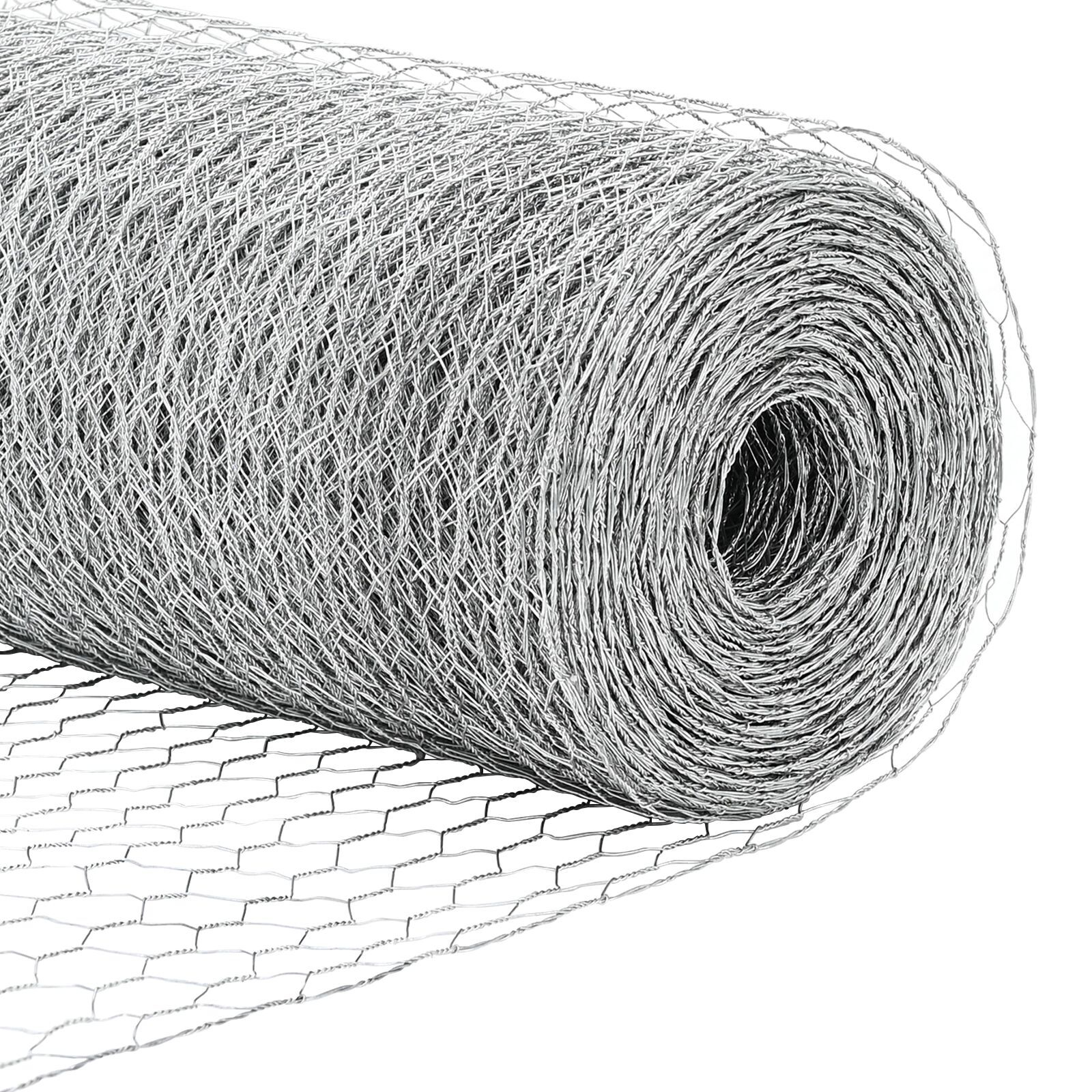 Set gard Set de 2 Oțel galvanizat 25 x 1.2 m Rezistent GartenMobel Dekor