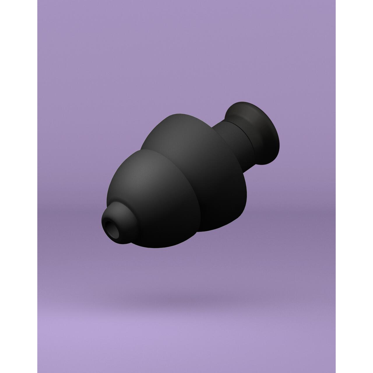 Dopuri de urechi cu filtru muzical pentru festivaluri si concerte, 3 dimensiuni incluse (S/M/L), protectie zgomote SNR 19dB, reutilizabile, negre, ALPINE PartyPlug 2025 ALP20054 Children SafetyCare