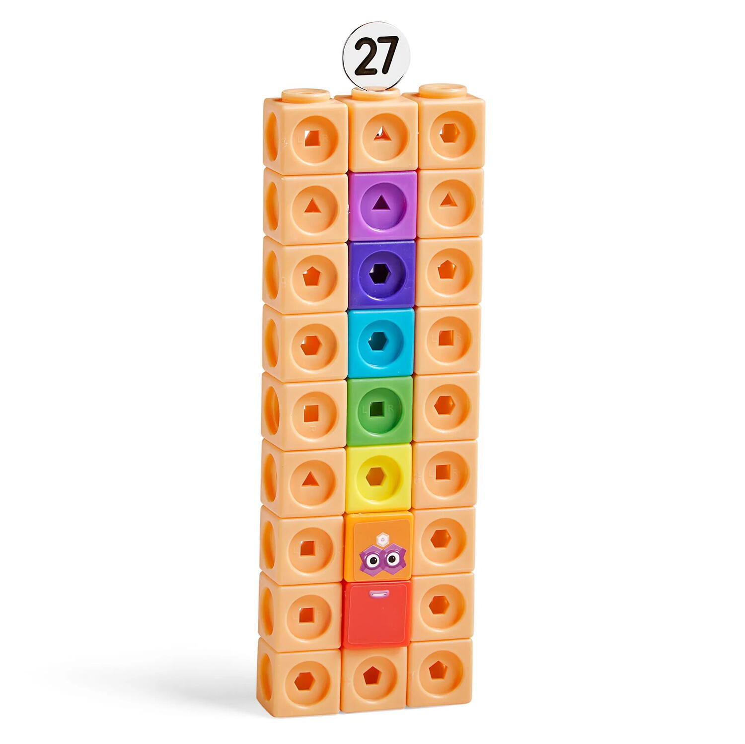 MathLink®Cubes Numberblocks in romana Set de activitati de la 21 - 30 PlayLearn Toys