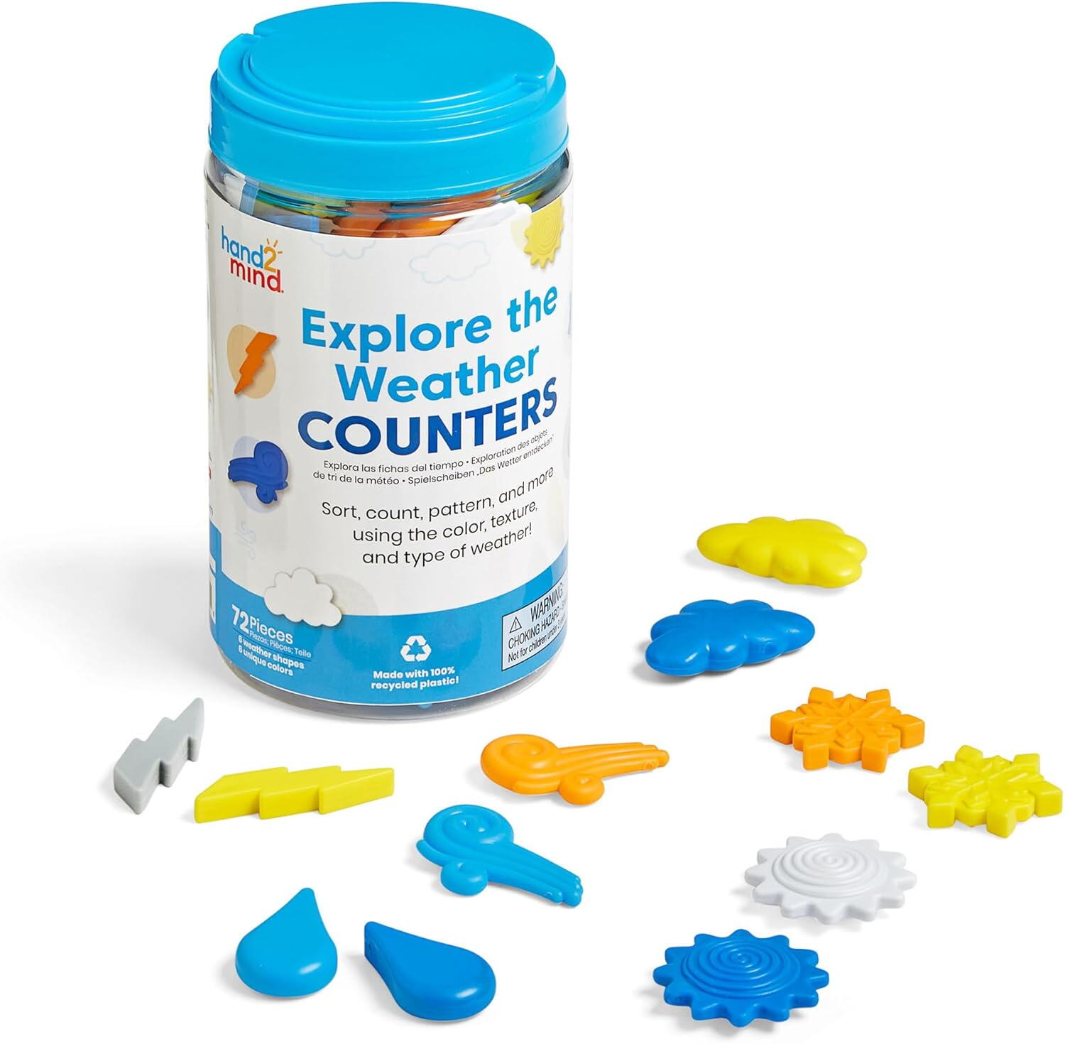Joc de Sortat si Numarat – Descopera Vremea PlayLearn Toys