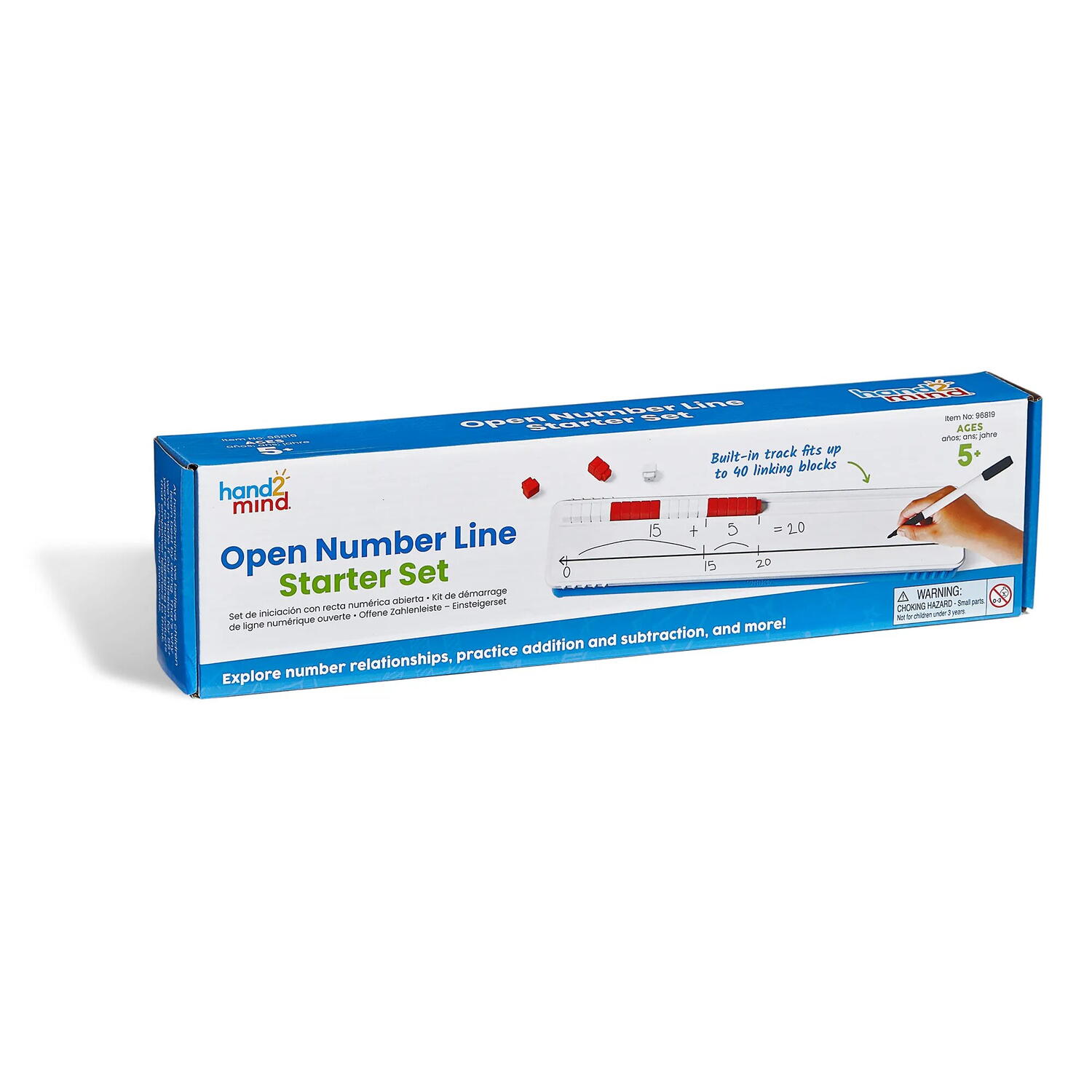 Set matematic - Linie numerica PlayLearn Toys