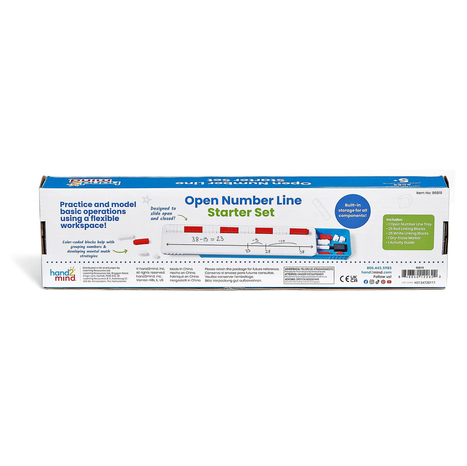 Set matematic - Linie numerica PlayLearn Toys